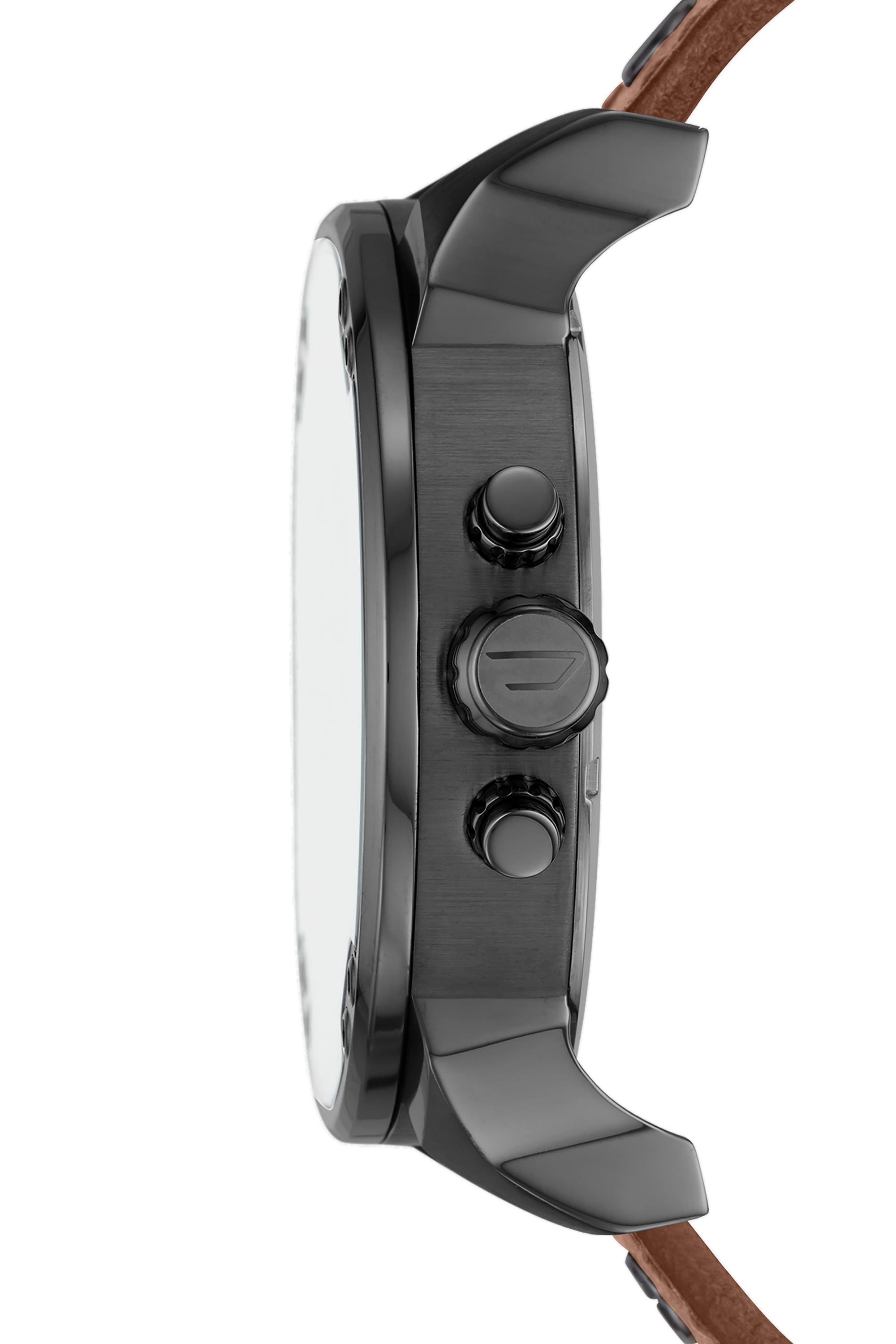 Diesel - DZ7413, Mr. Daddy 2.0 reloj cronógrafo con correa en piel marrón Hombre in Marrón - 2