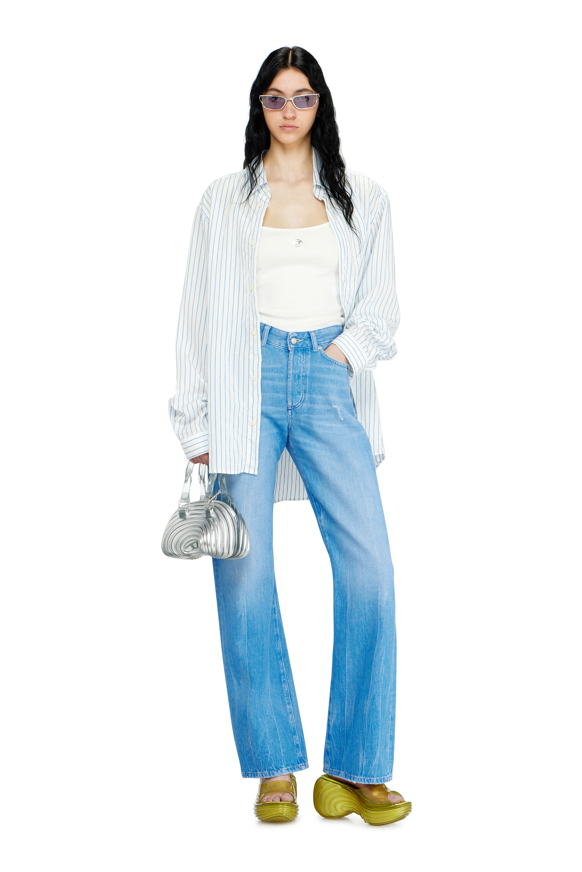 Diesel - MELISSA QUANTUM PLATFORM, Zueco de plataforma en Melflex&reg; Mujer in Amarillo - 7