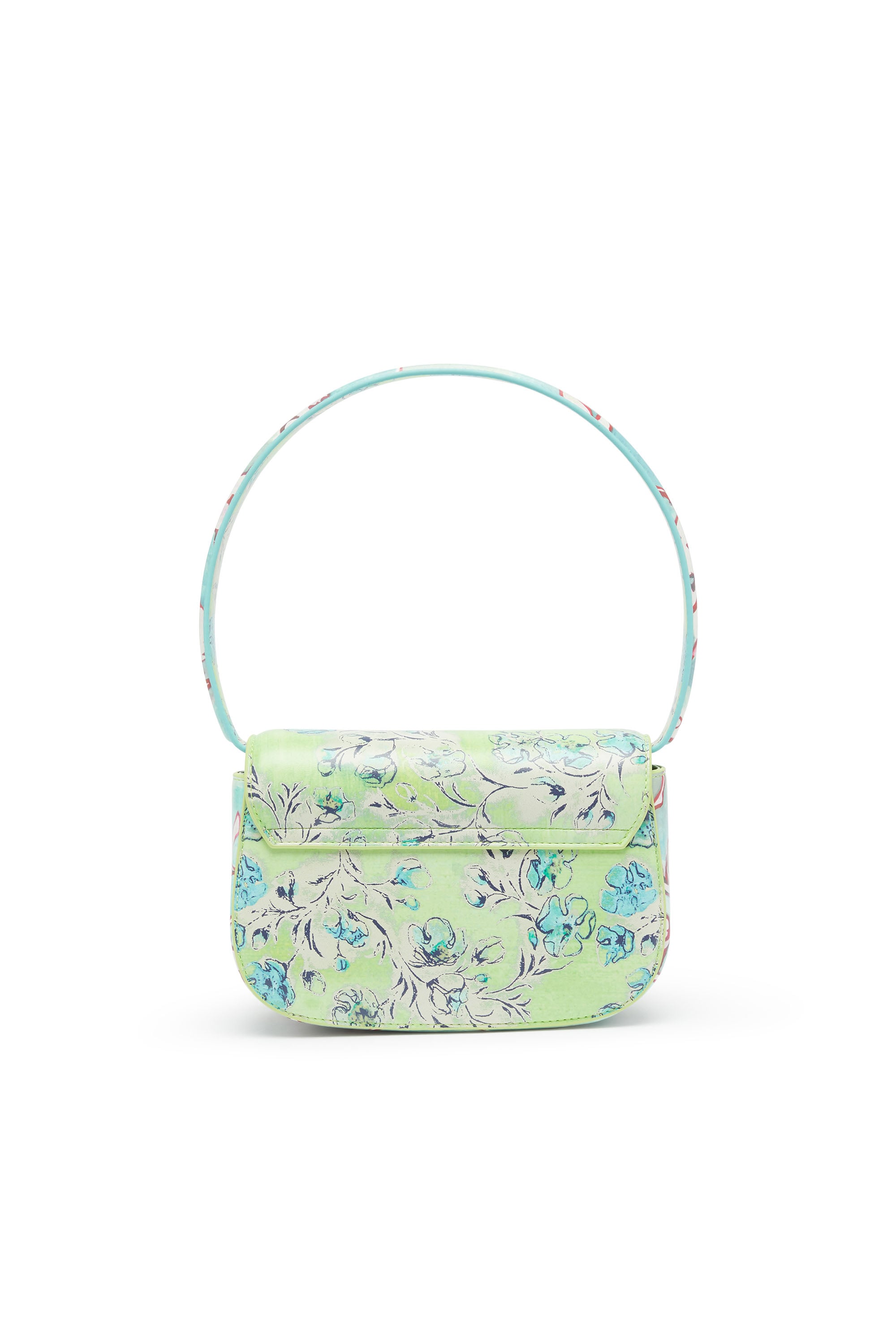 Diesel - 1DR, 1DR-Bolso ic&oacute;nico con estampado floral Mujer in Verde - 2