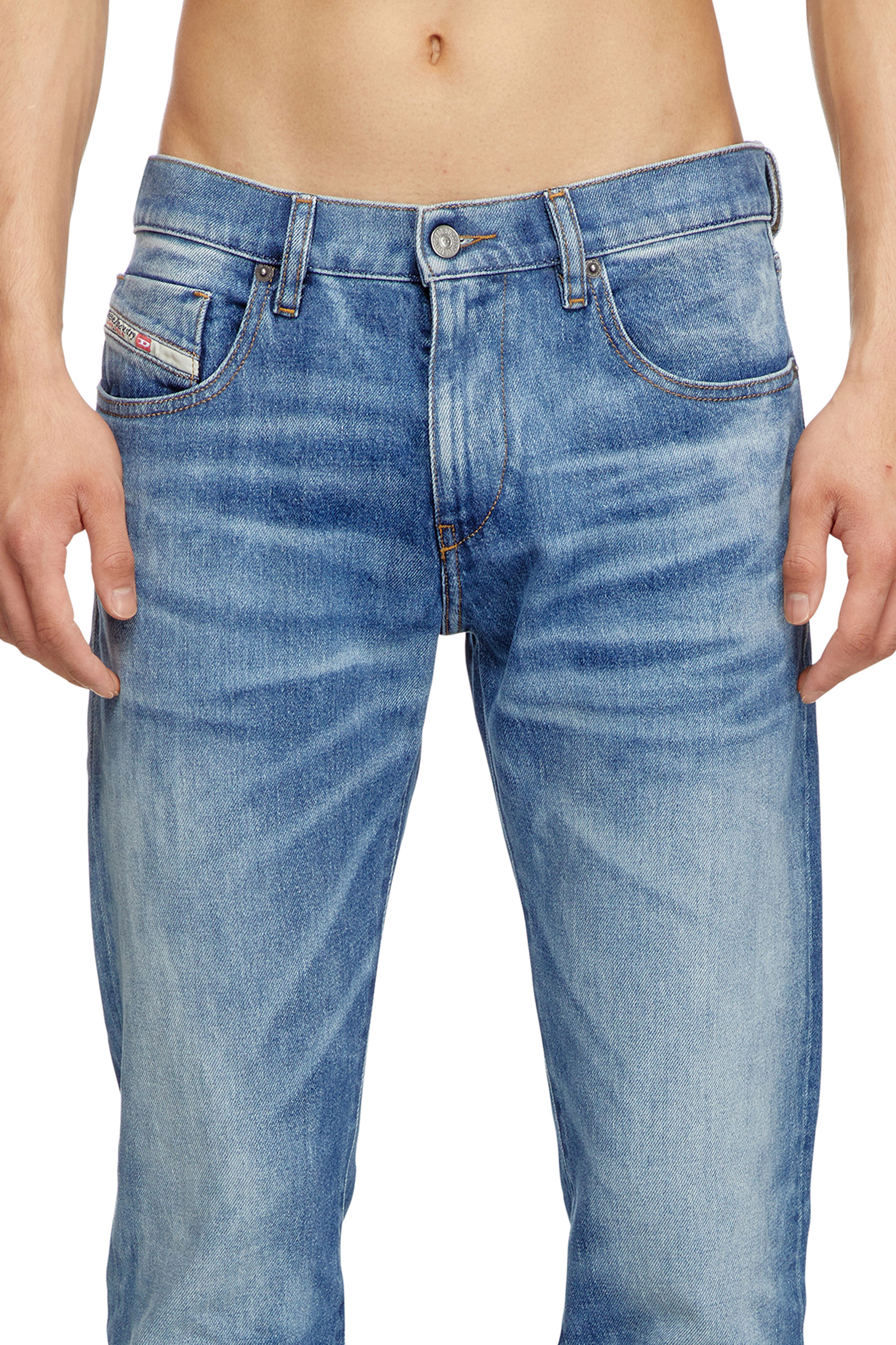 Diesel - Slim Jeans 2019 D-Strukt 09L19 Hombre, Azul medio - 5