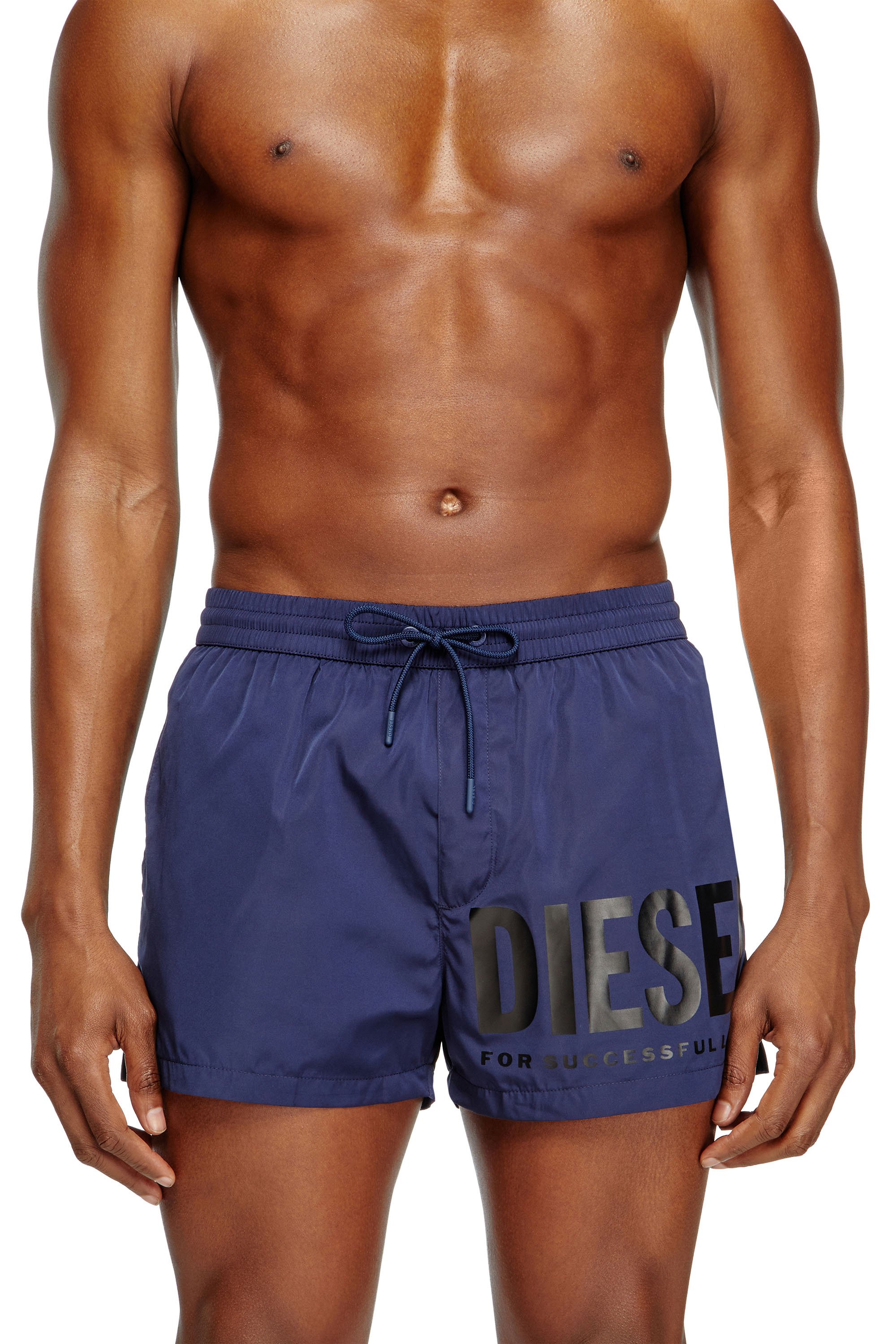 Diesel - MARIO-34-D-CORE, Bañadores con estampado de logotipo Hombre in Azul marino - 2