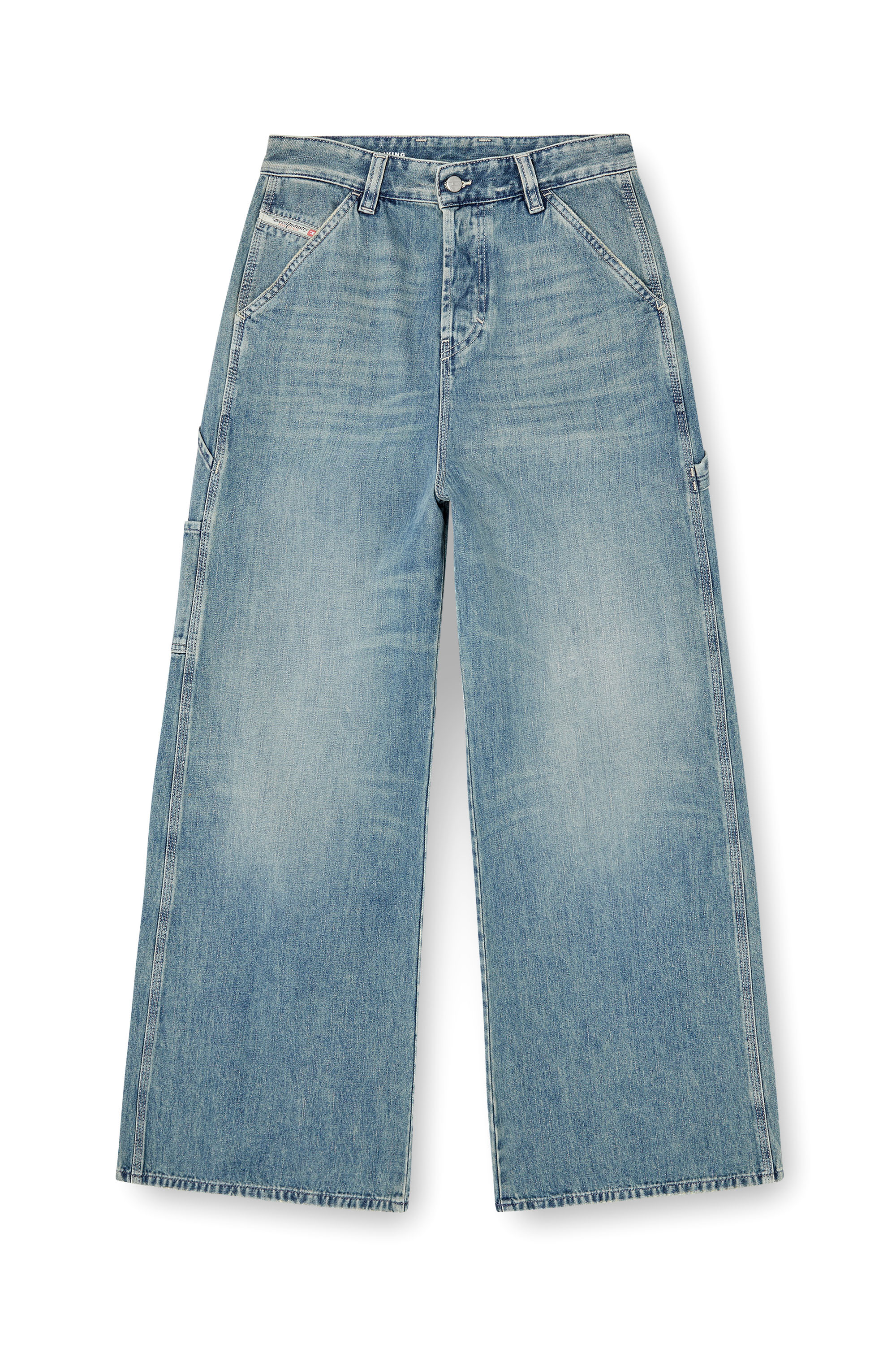 Relaxed Jeans 1996 D-Sire 068SK, Azul Claro Diesel - Relaxed Jeans 1996 D-Sire 068SK Mujer, Azul Claro - 2