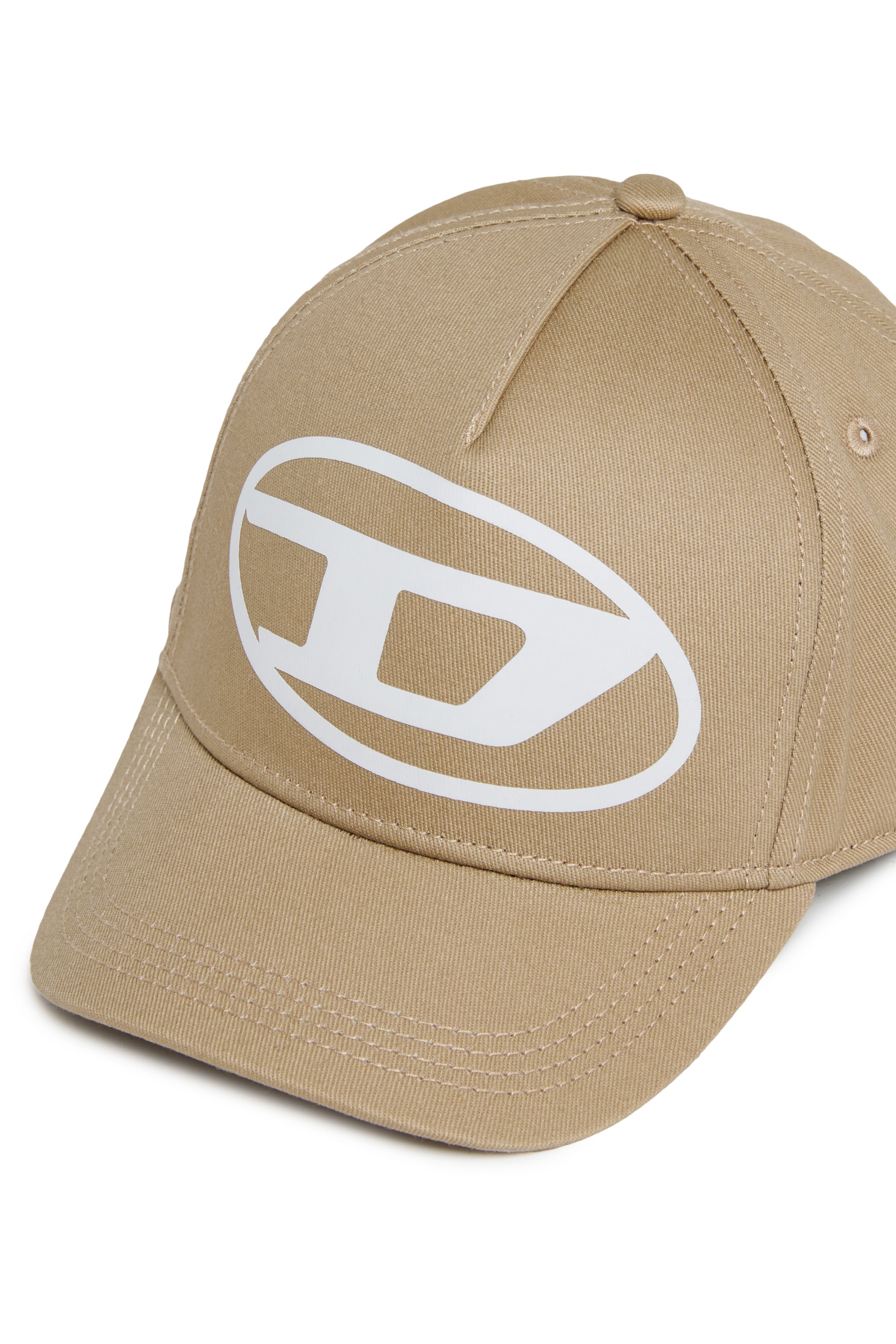 Diesel - FLIMO, Gorra de b&eacute;isbol con Logo Oval D estampado Hombre in Marr&oacute;n - 3