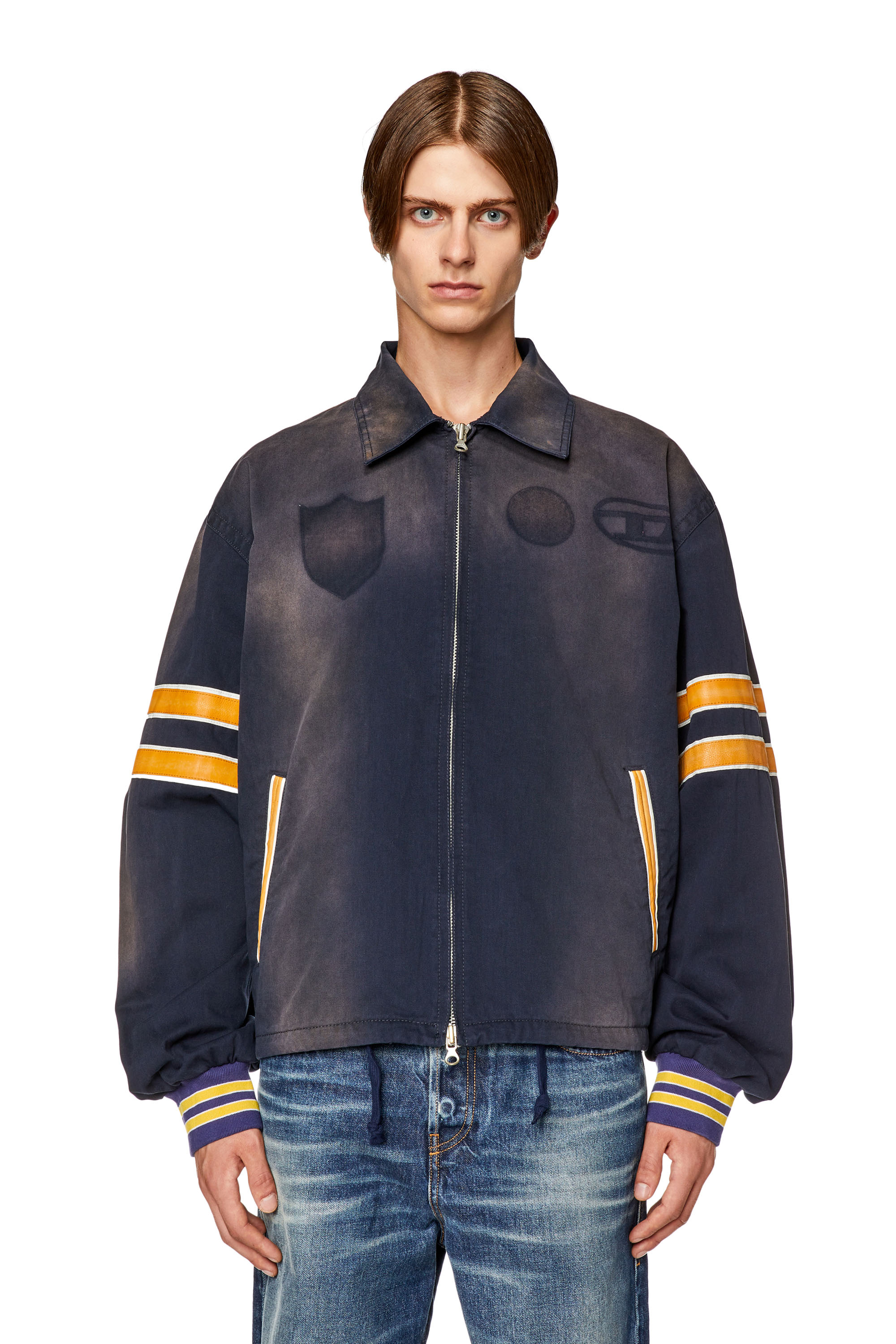 Diesel - J-KILL, Azul marino/Marrón - Image 5