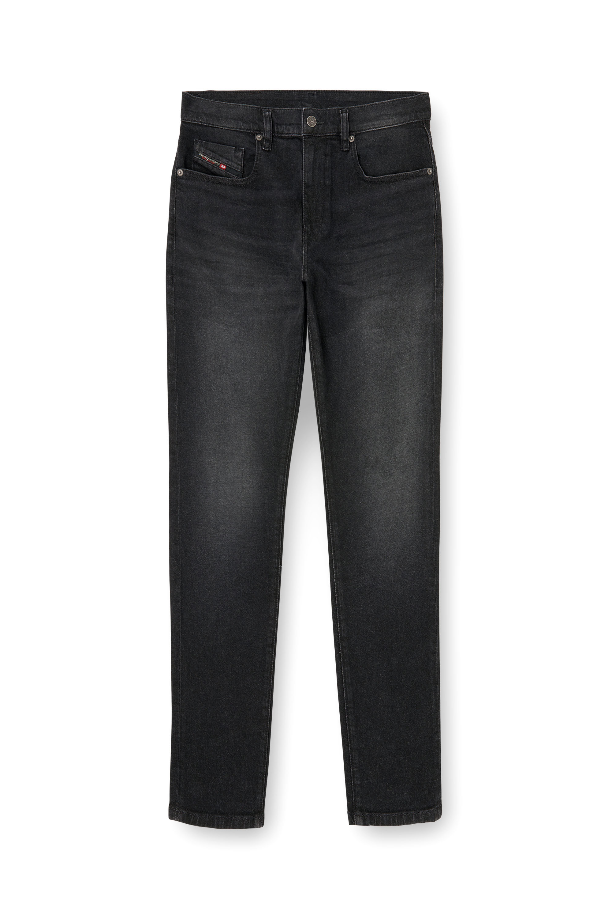 Diesel - Slim Jeans 2019 D-Strukt 0DBDT Hombre, Negro/Gris oscuro - 6