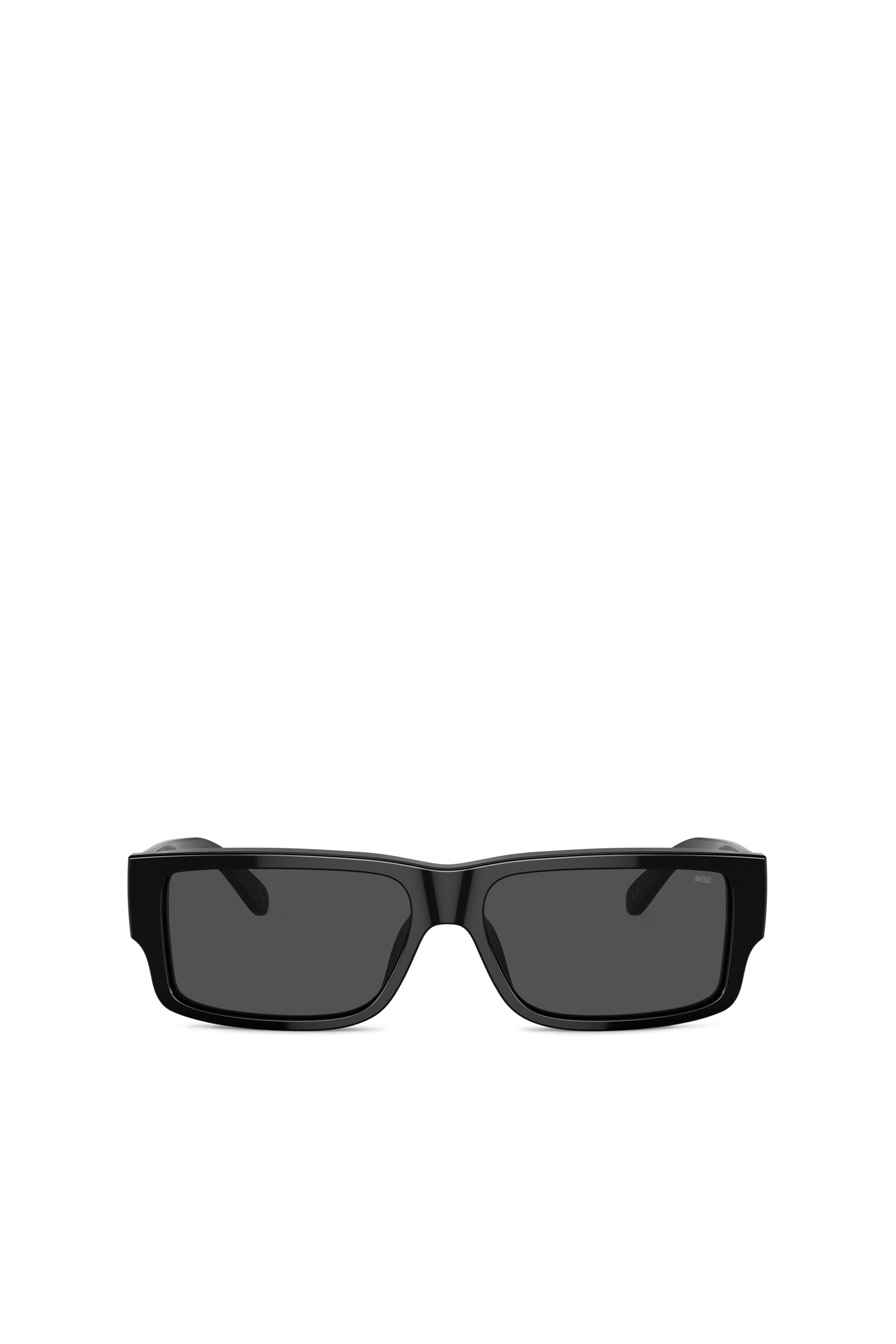 Diesel - 0DL2003 SIZE 57, Gafas rectangulares Hombre in Gris - 1