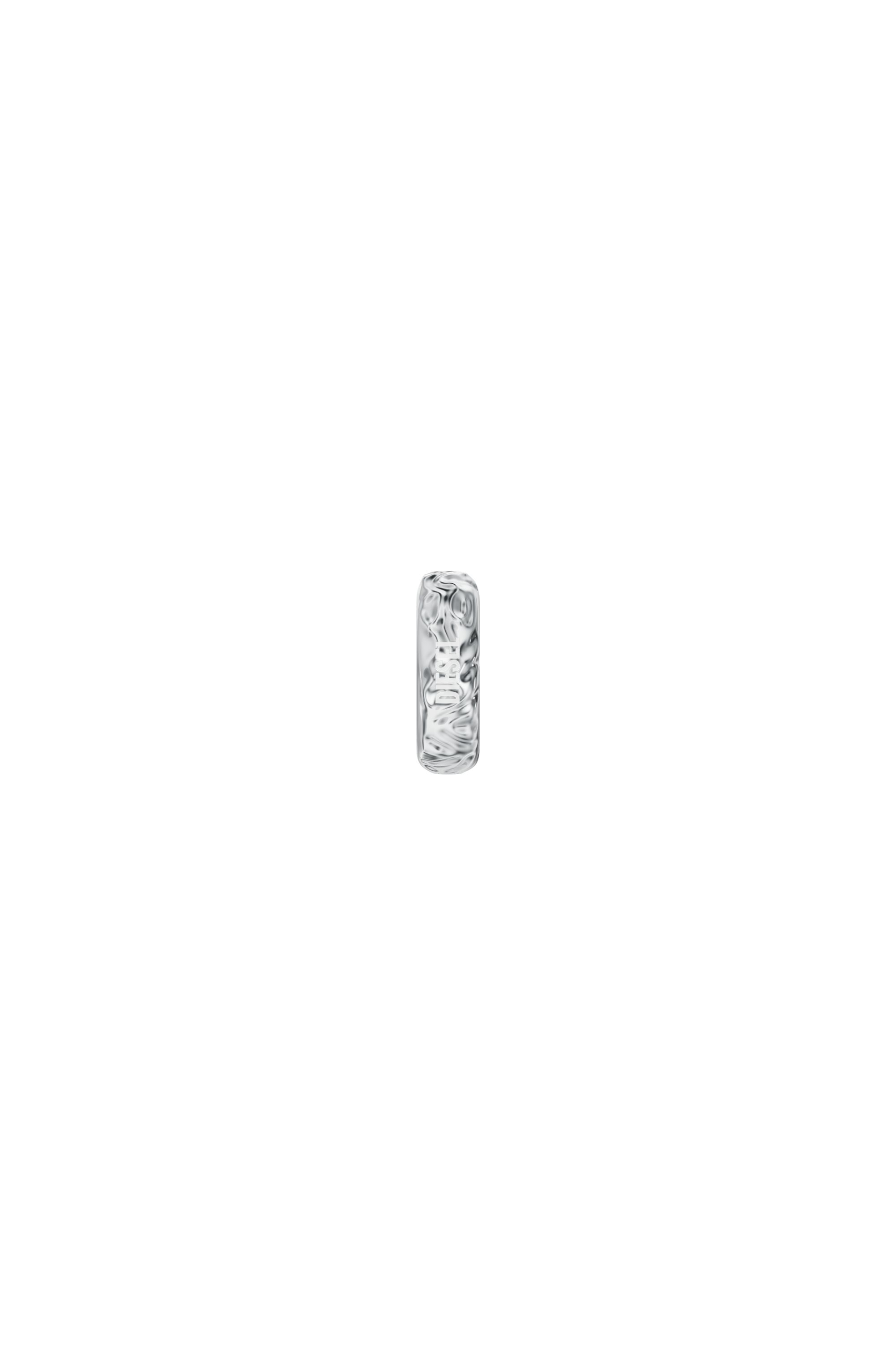 Diesel - DX1730040, Pendiente de aro de acero inoxidable Unisex in Plateado - 2