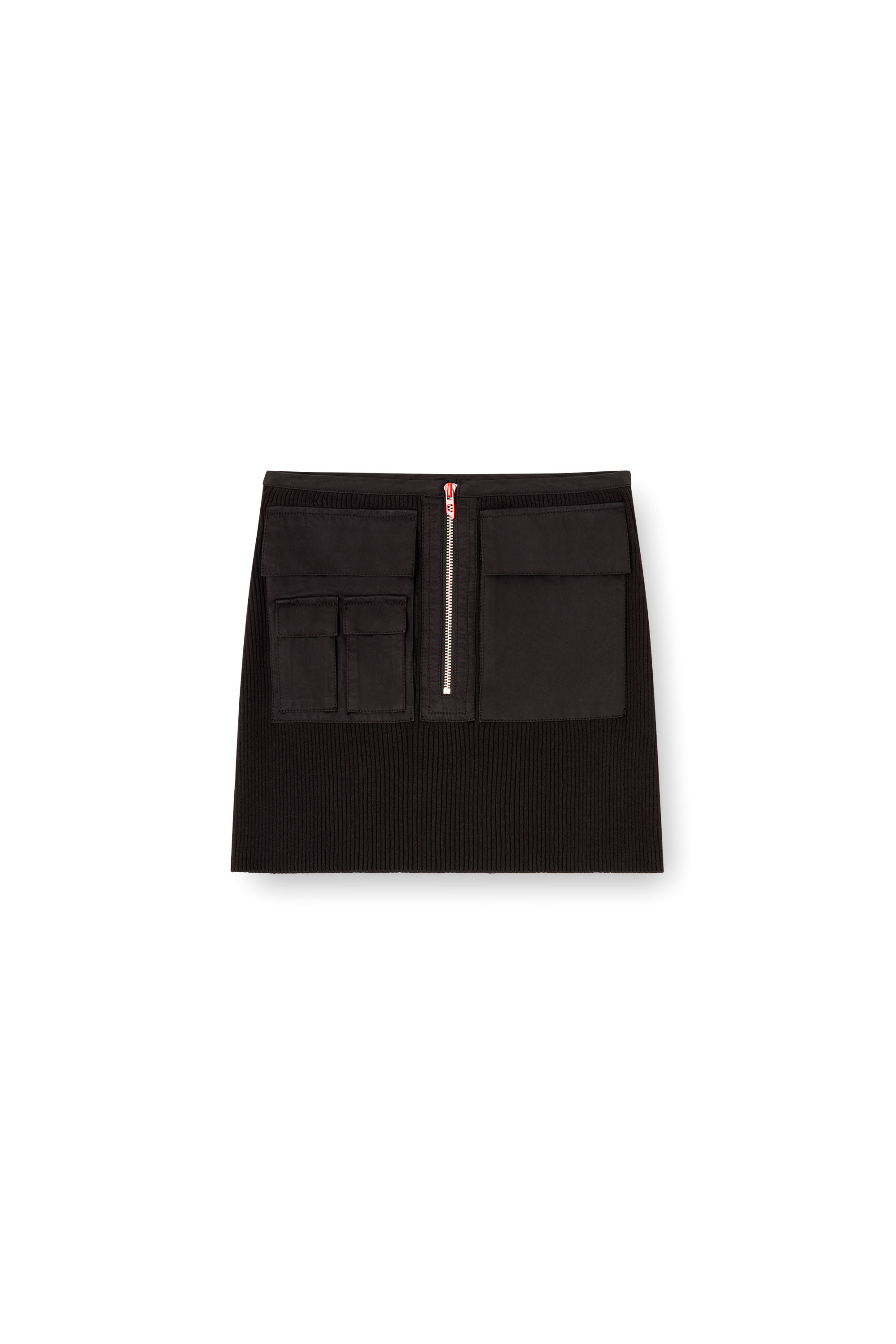 Diesel - M-MERYN-SHORT, Minifalda en canalé con bolsillos cargo Mujer in ToBeDefined - 3