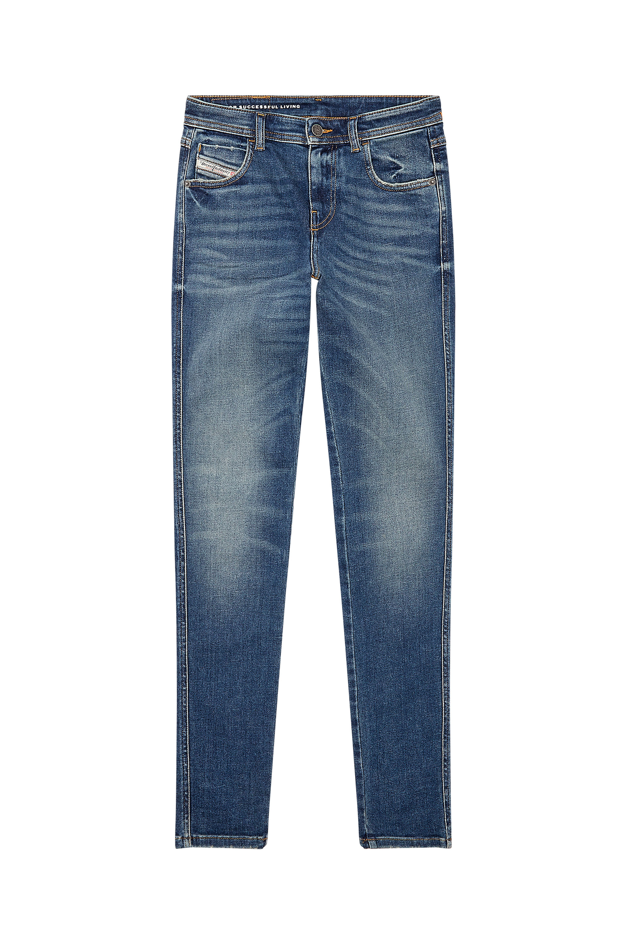 Diesel - Skinny Jeans 2015 Babhila 09G71, Azul Oscuro - Image 3