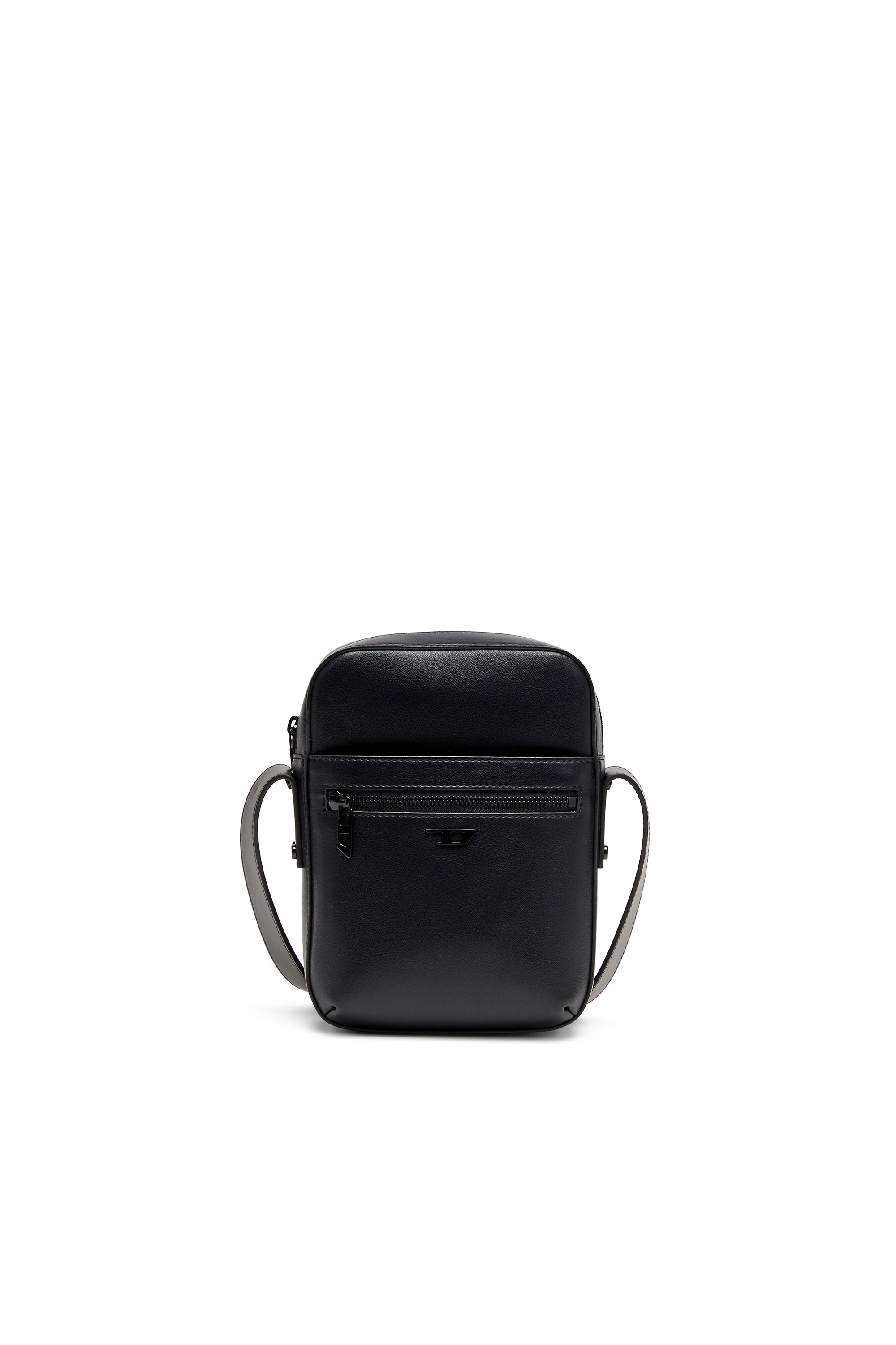 Diesel - RIVET-D CROSSBODY, Rivet-D - Bolso bandolera de PU con detalles de tachuelas Hombre in Negro - 1