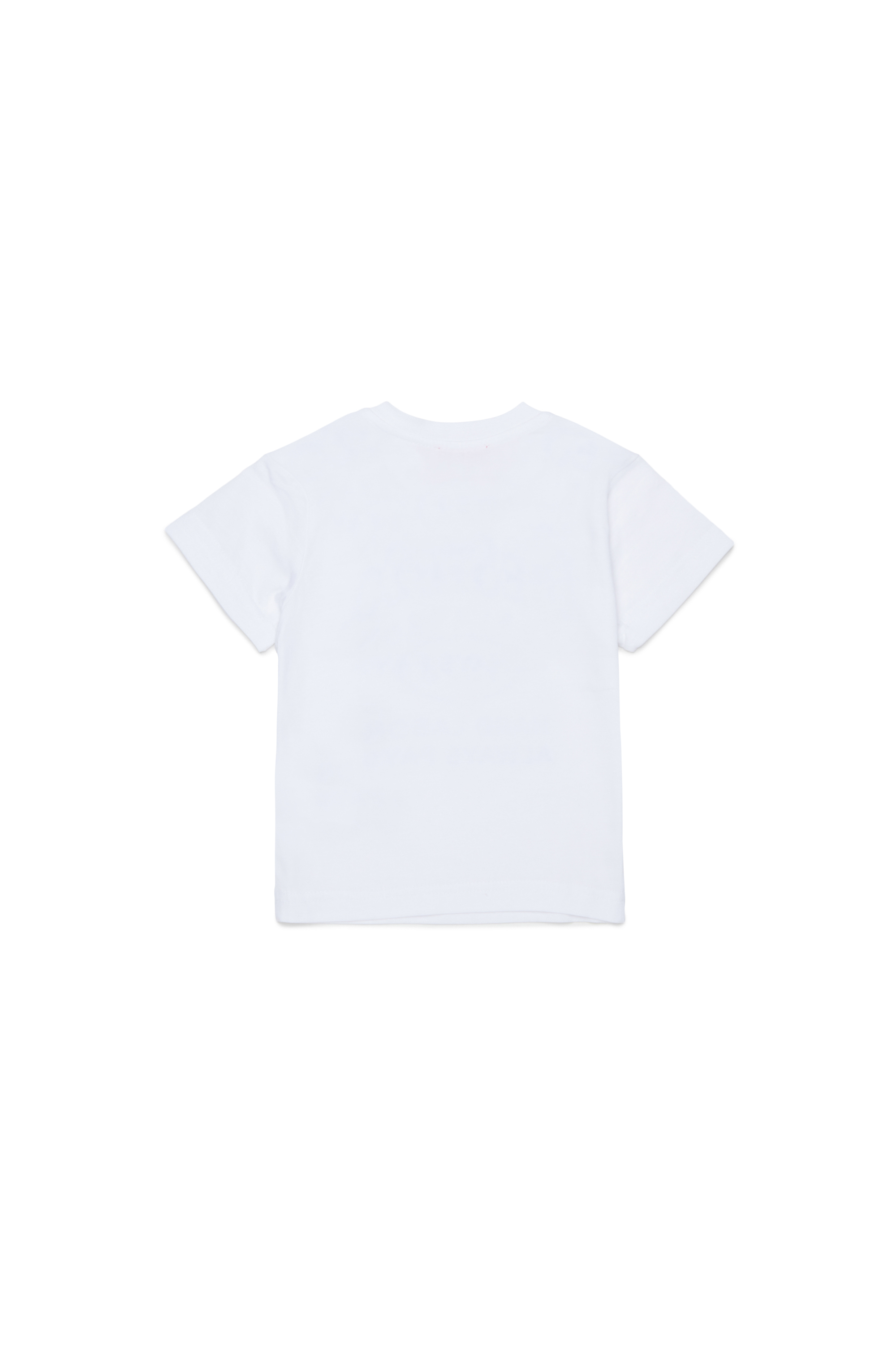 Diesel - TSINB, Camiseta de algod&oacute;n con estampado de eslogan Hombre in Blanco - 2