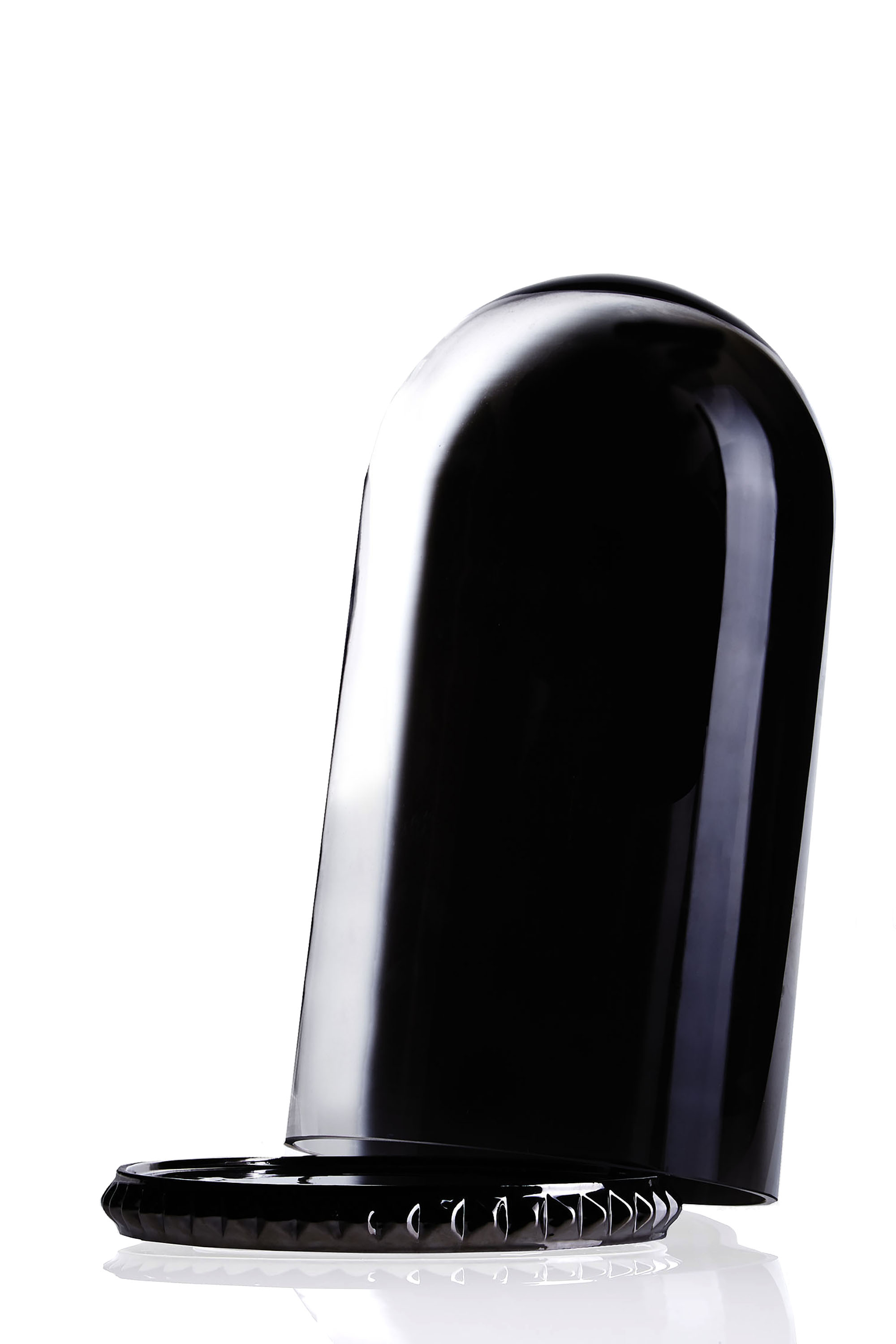 Diesel - 10943 GHOST SHELL, Domo de cristal grande con plato de porcelana Unisex in Plateado - 2