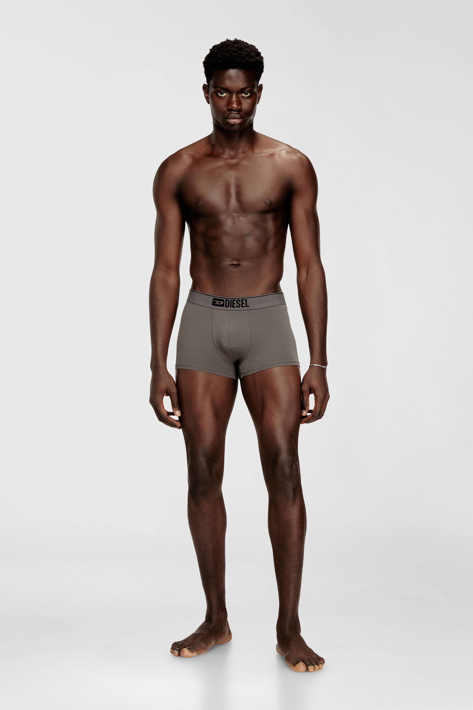 Diesel - UMBX-DAMIENTHREEPACK, Paquete de tres b&oacute;xers ajustados lisos Hombre in Multicolor - 2