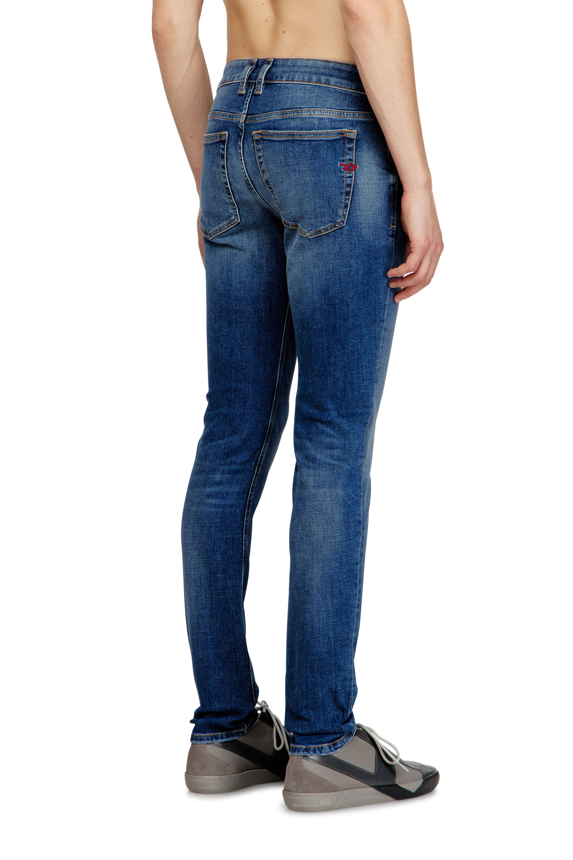 Diesel - Skinny Jeans 1979 Sleenker 09J33 Hombre, Azul medio - 4