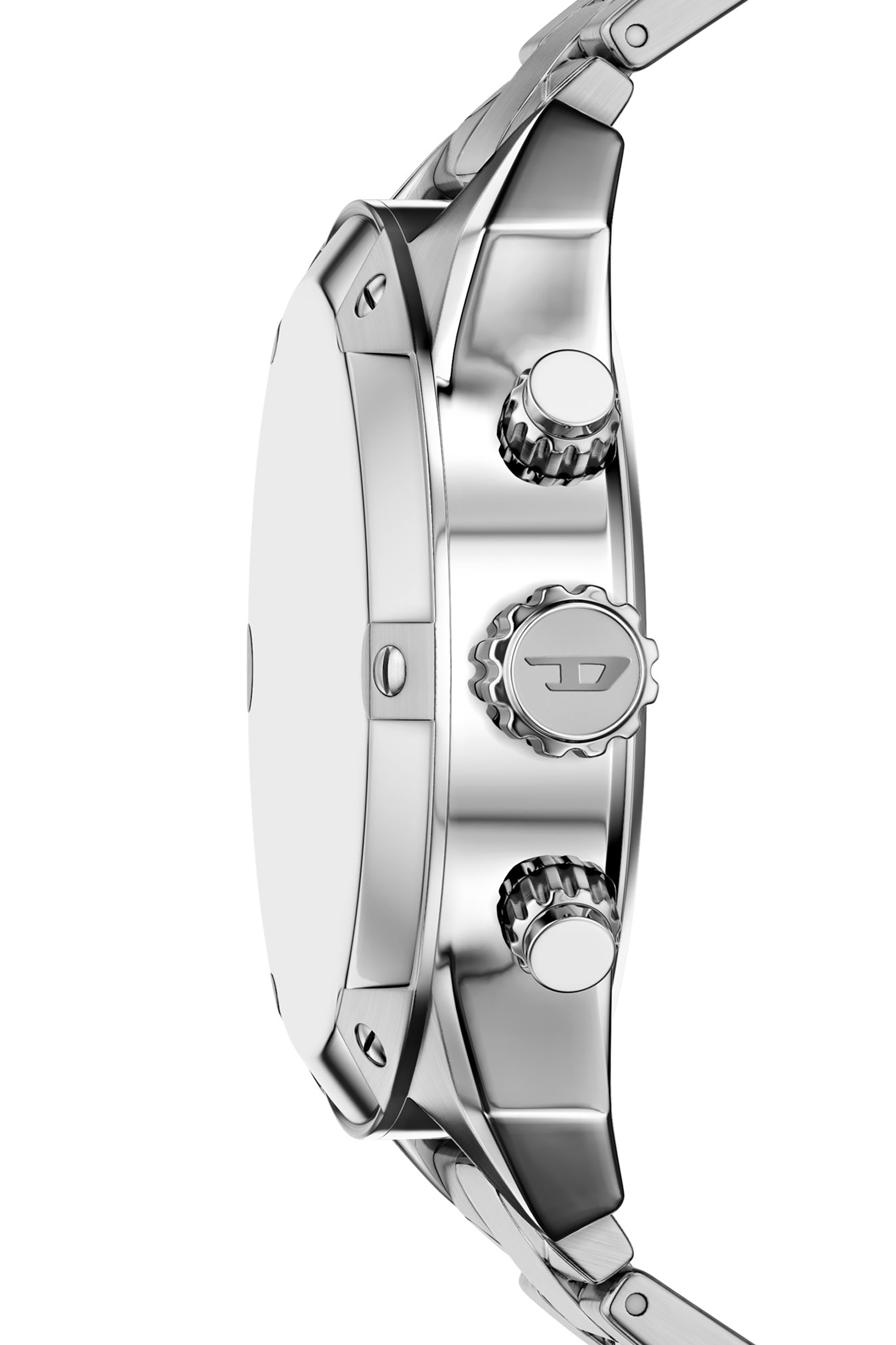 Diesel - DZ4712 WATCH, Reloj Spiked de acero inoxidable con pinchos Hombre in Plateado - 3