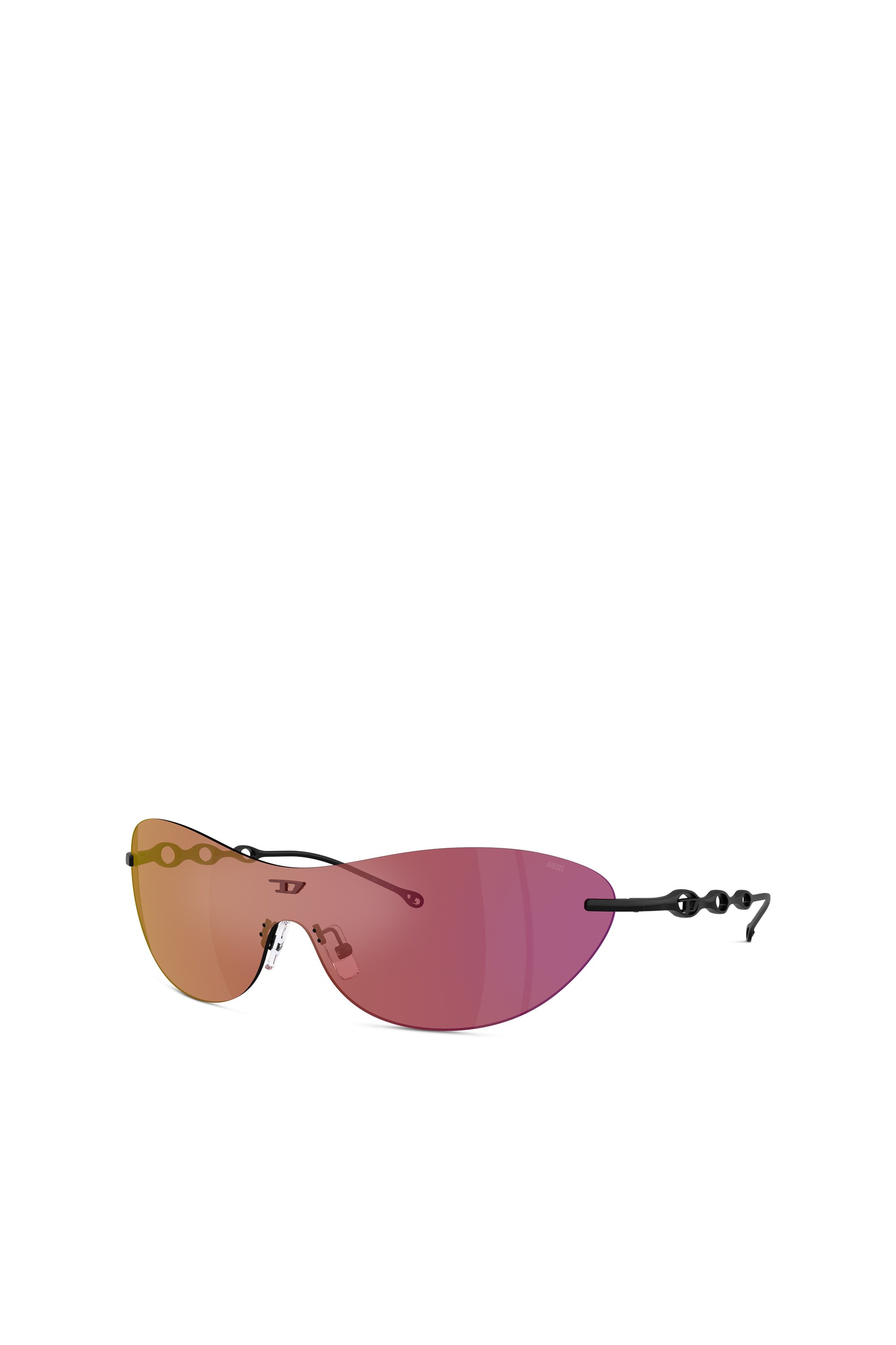 Diesel - 0DL1006 SIZE 35, Gafas de sol ovaladas Unisex in Morado - 4