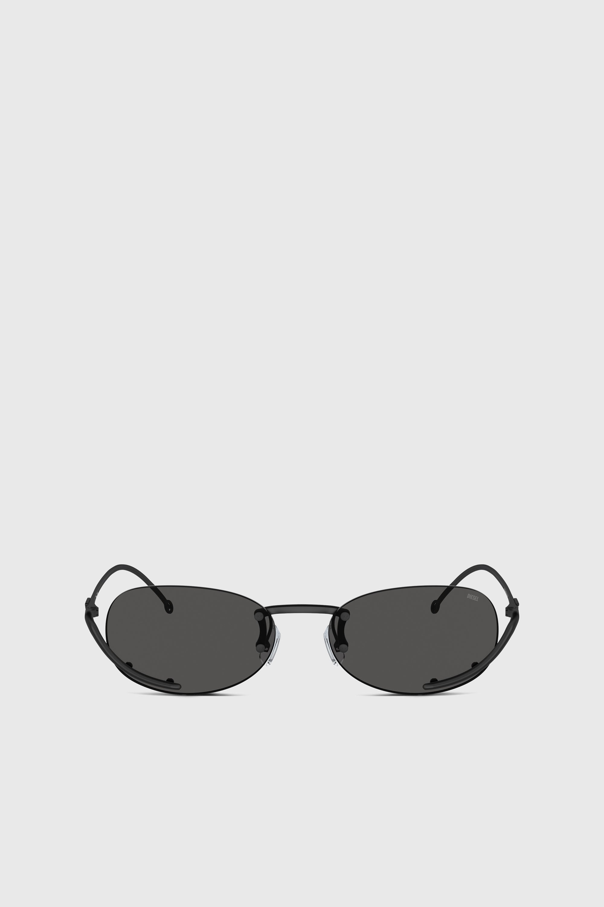 Diesel - 0DL1004, Gafas ovales Unisex in Negro - 1