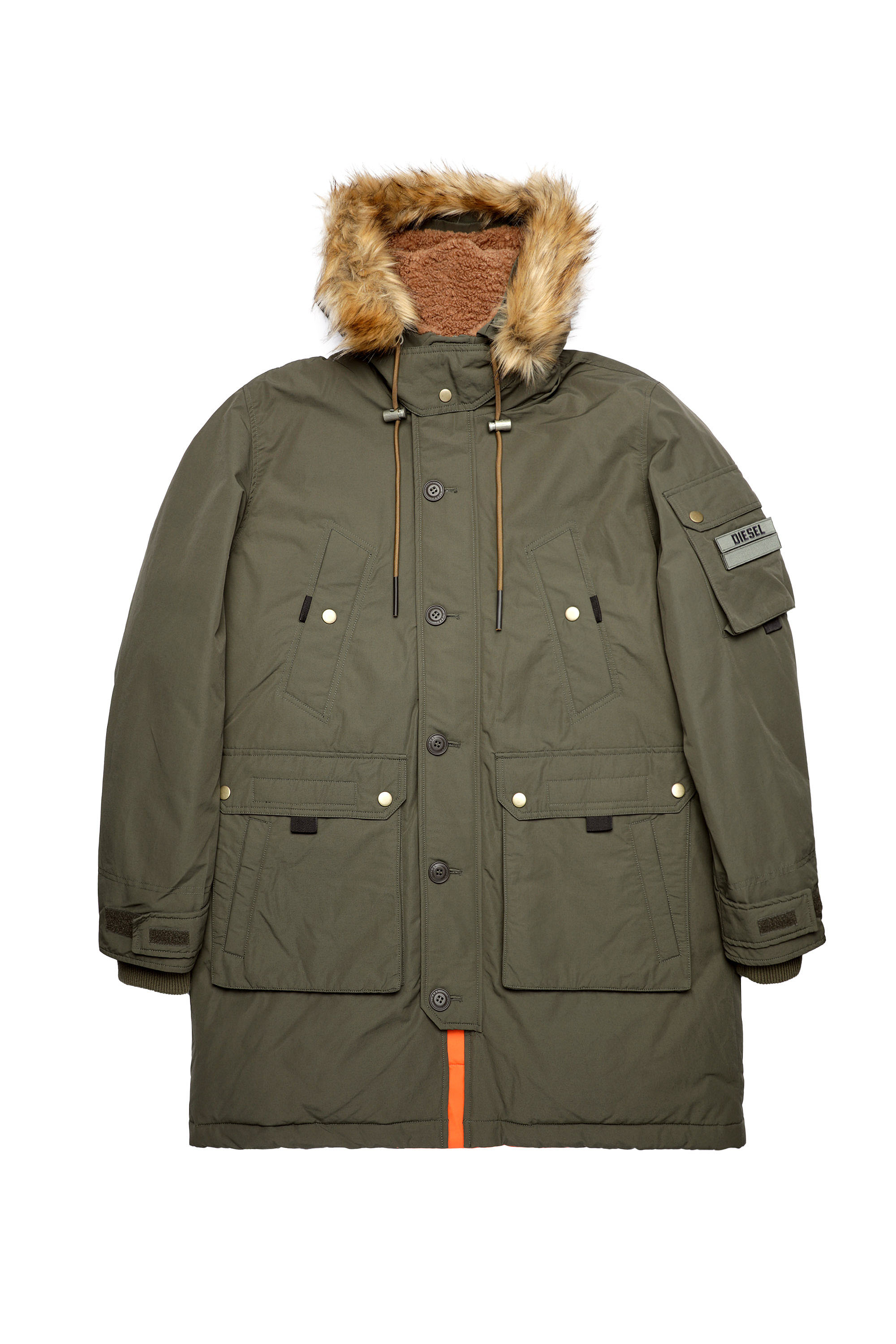 W-COLBY-21, Gris - Chaquetones de invierno