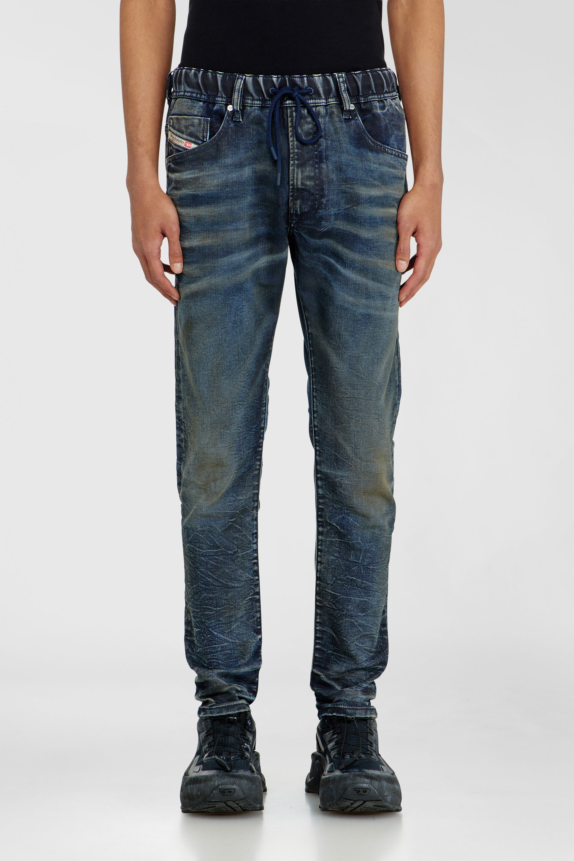 Diesel - Regular 2030 D-Krooley Joggjeans&reg; 068XU Hombre, Azul Oscuro - 1