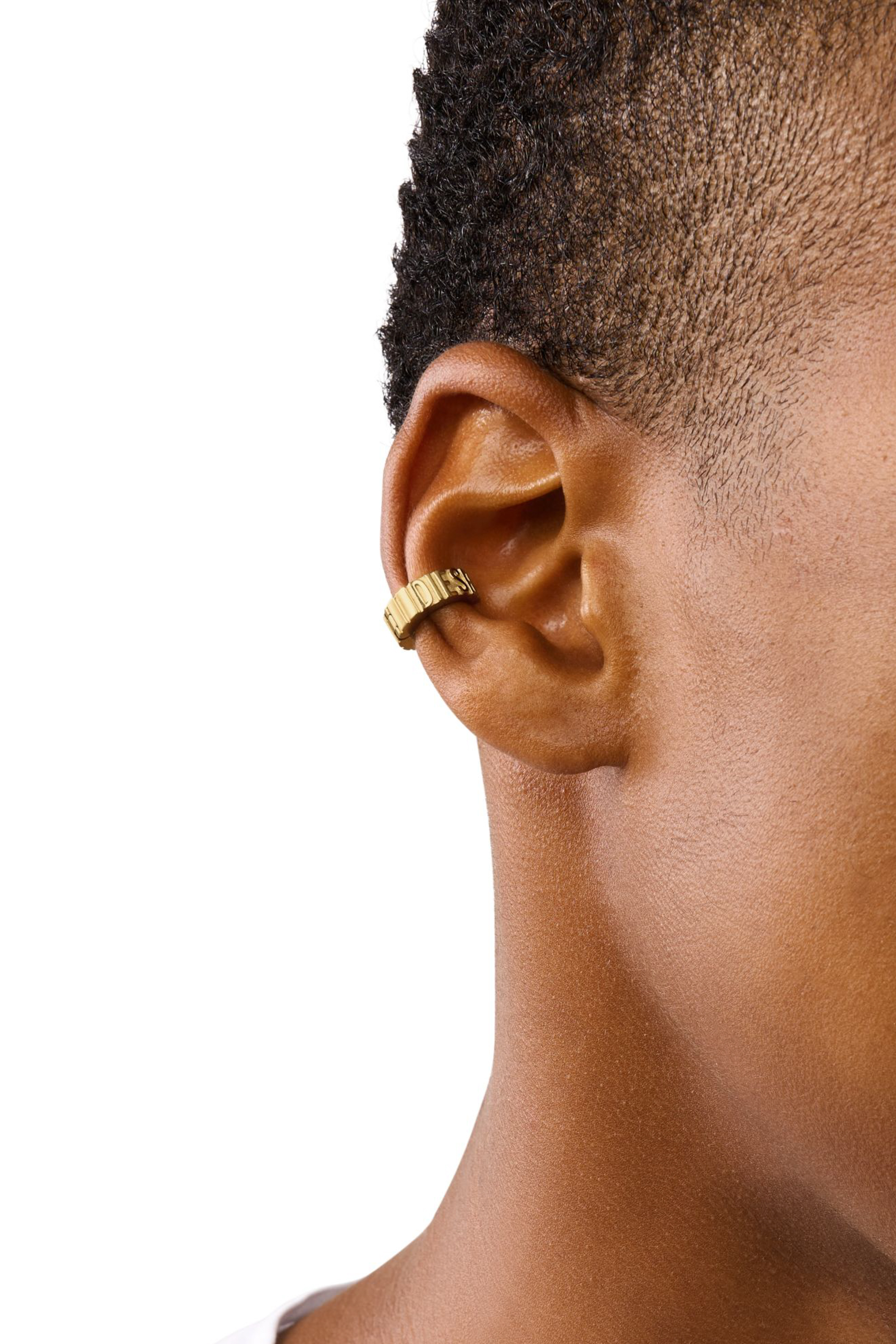 Diesel - DX1565710 JEWEL, Pendiente de acero inoxidable en tono dorado Unisex in Dorado - 3