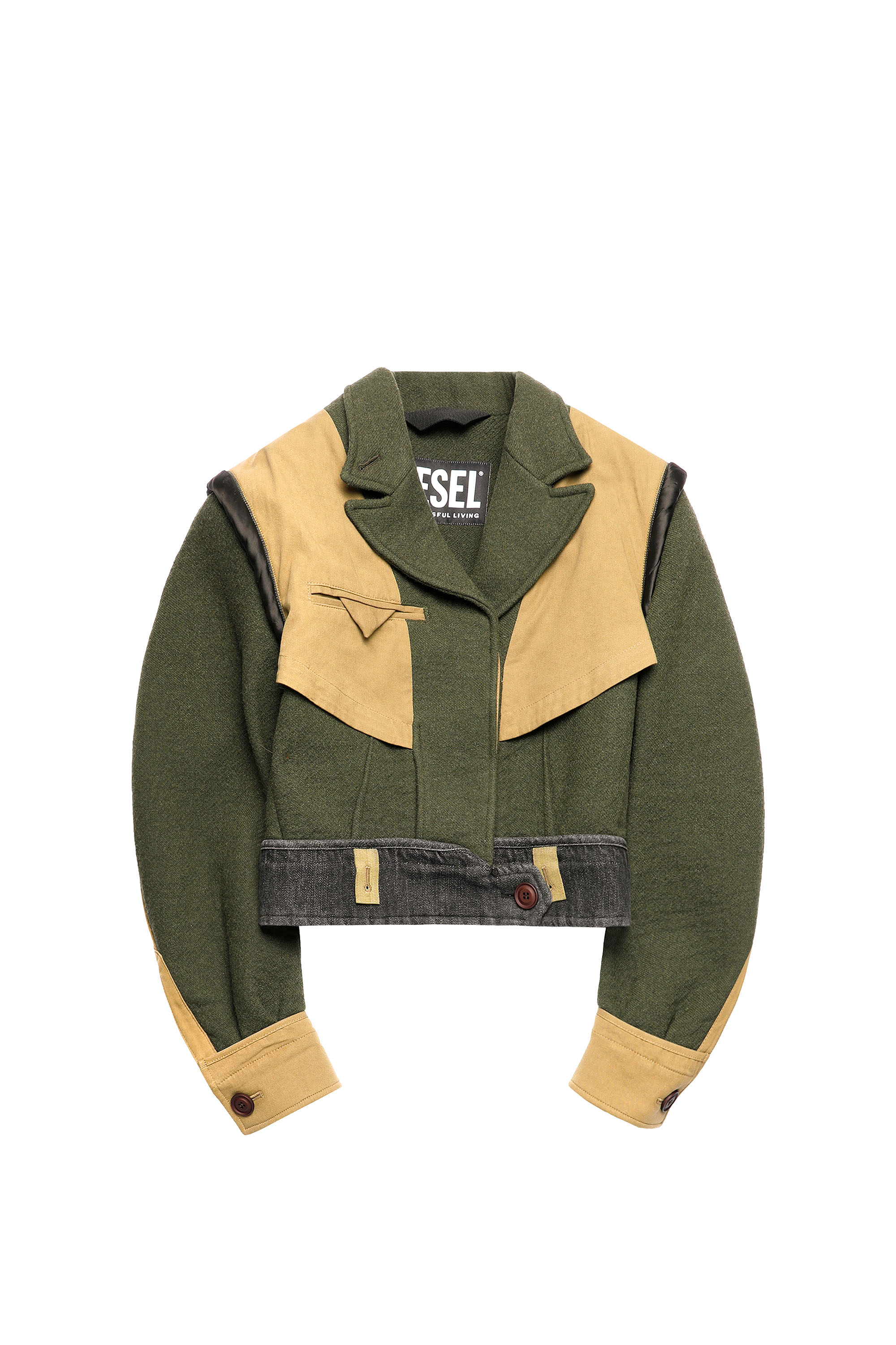 G-ELORA, Verde Oliva - Chaquetas