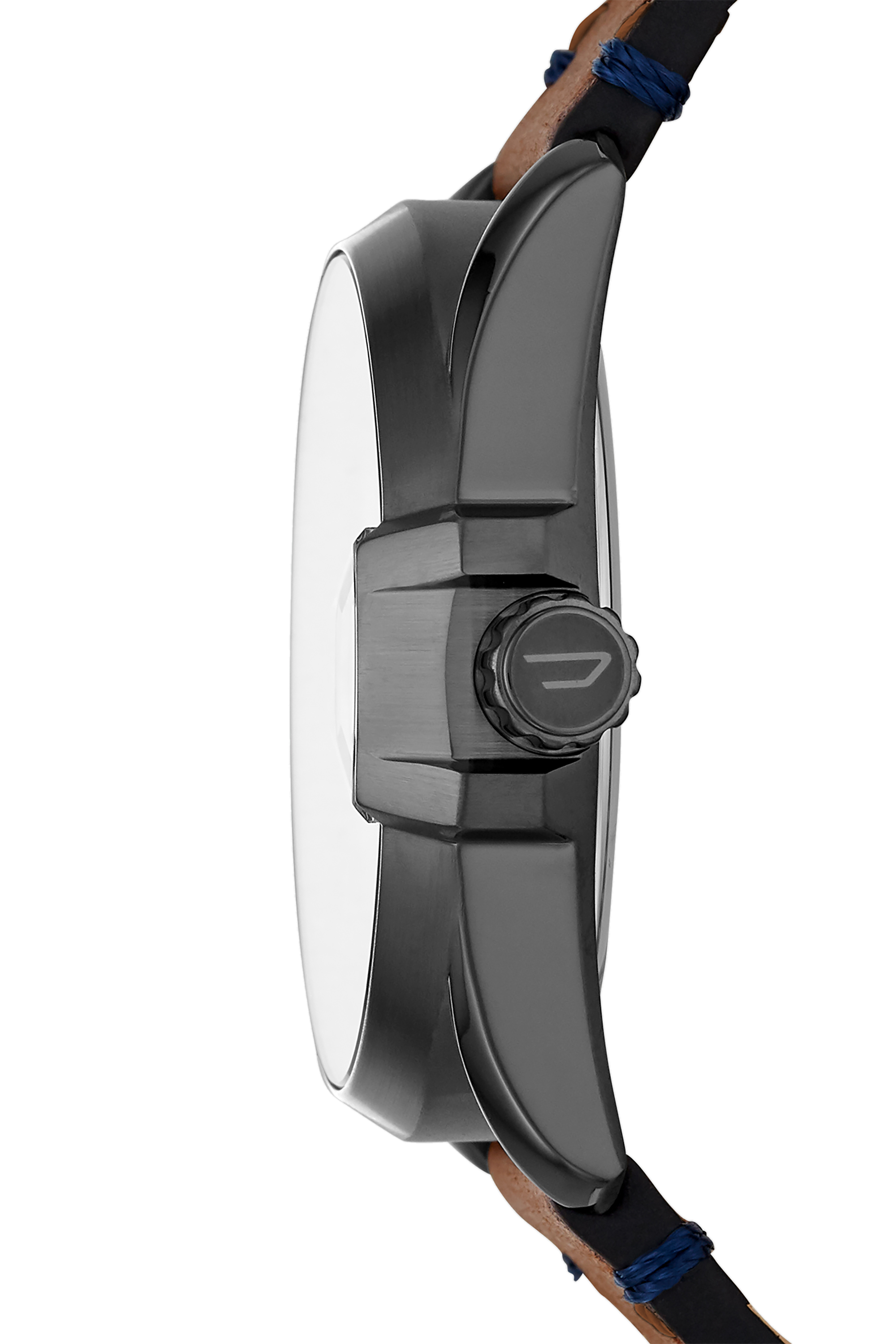 Diesel - DZ1903, Reloj MS9 de tres manecillas con pulsera en piel marrón Hombre in Marrón - 3