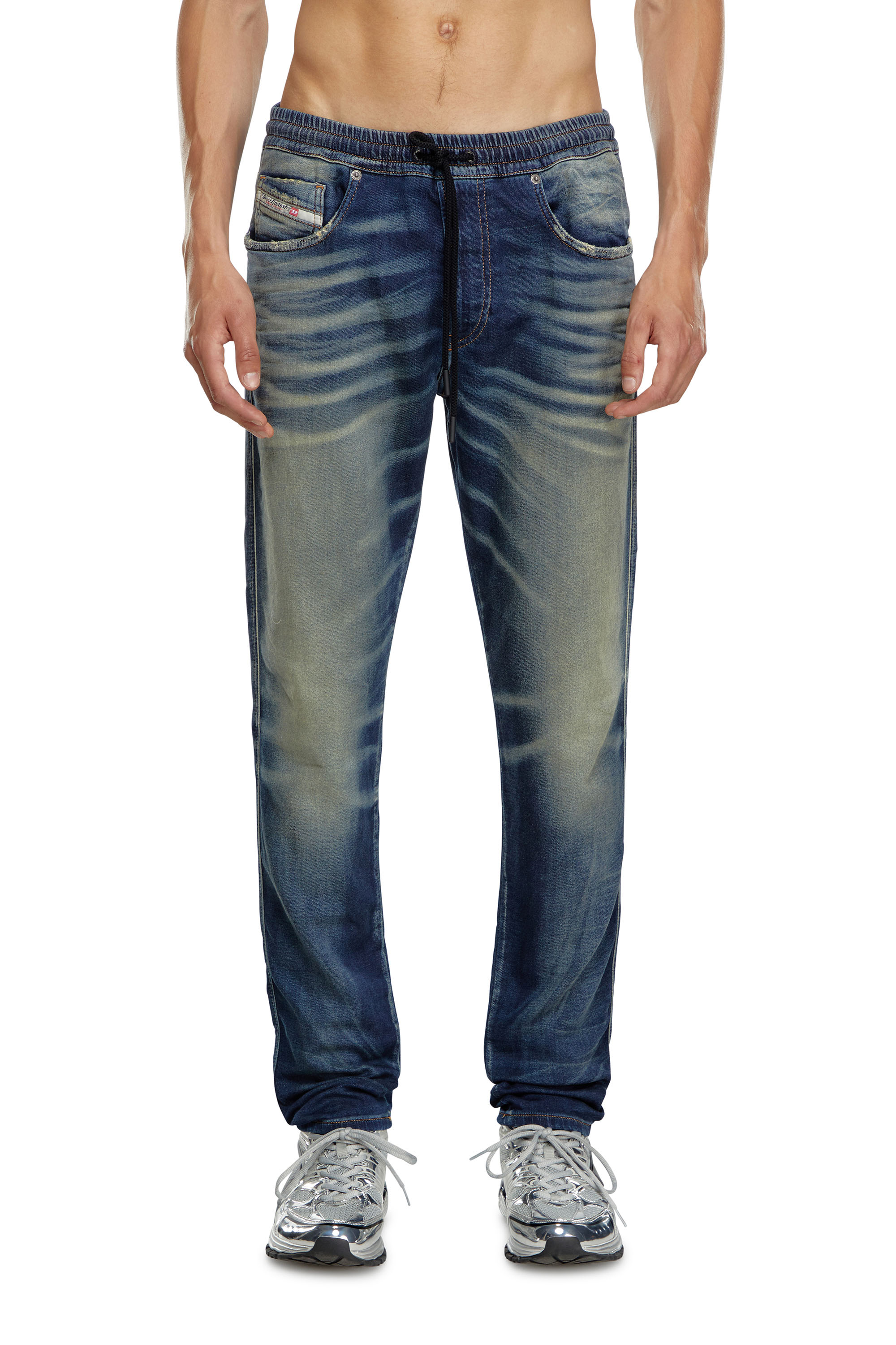 Diesel - Slim 2060 D-Strukt Joggjeans® 068MH Hombre, Azul Oscuro - 1