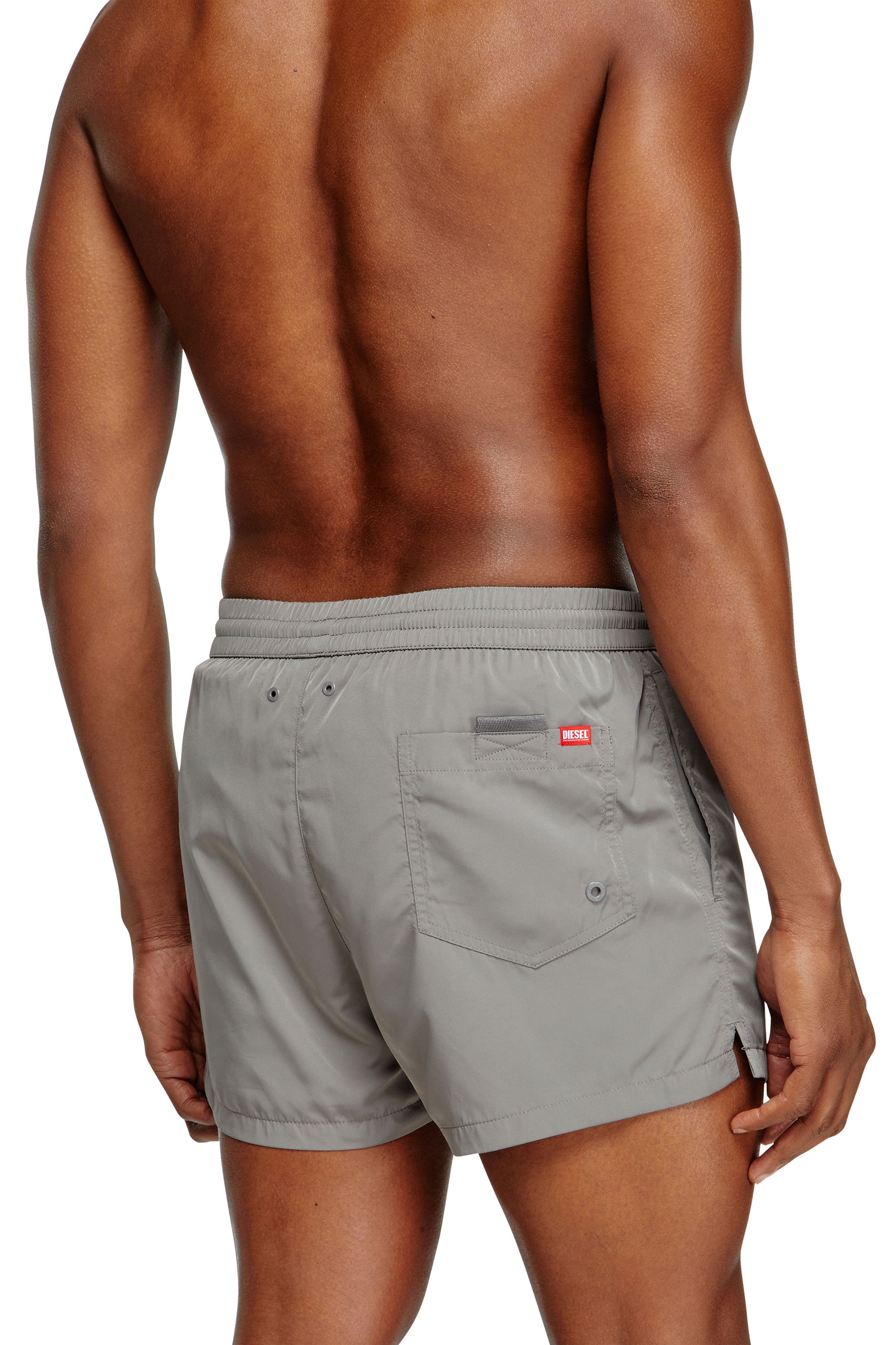 Diesel - MARIO-34-D-CORE, Bañadores con estampado de logotipo Hombre in Gris - 3