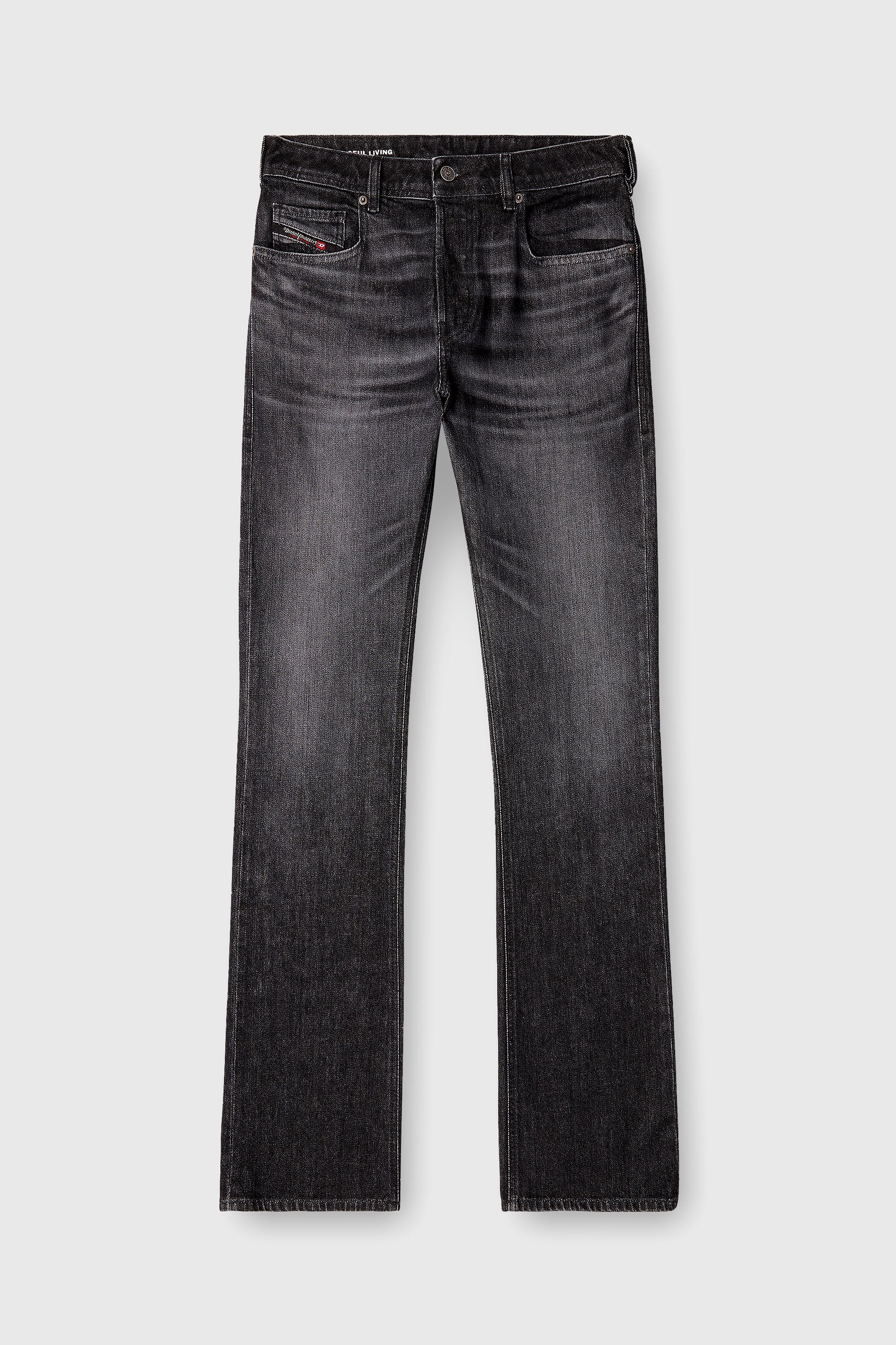 Diesel - Bootcut Jeans 2007 Zatiny 09N48 Hombre, Negro/Gris oscuro - 6