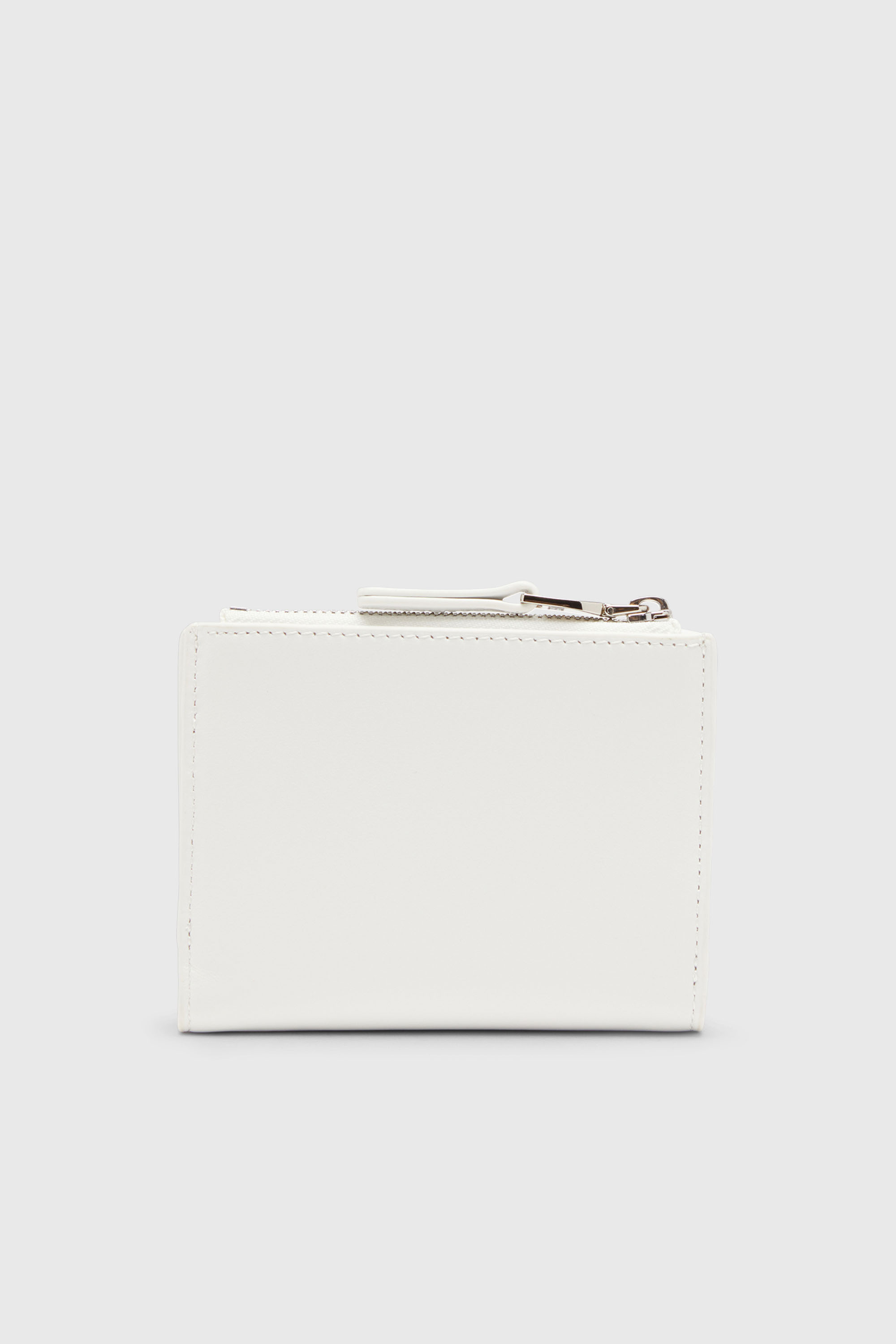 Diesel - 1DR BI-FOLD ZIP II, Tarjetero de cuero Mujer in Blanco - 2