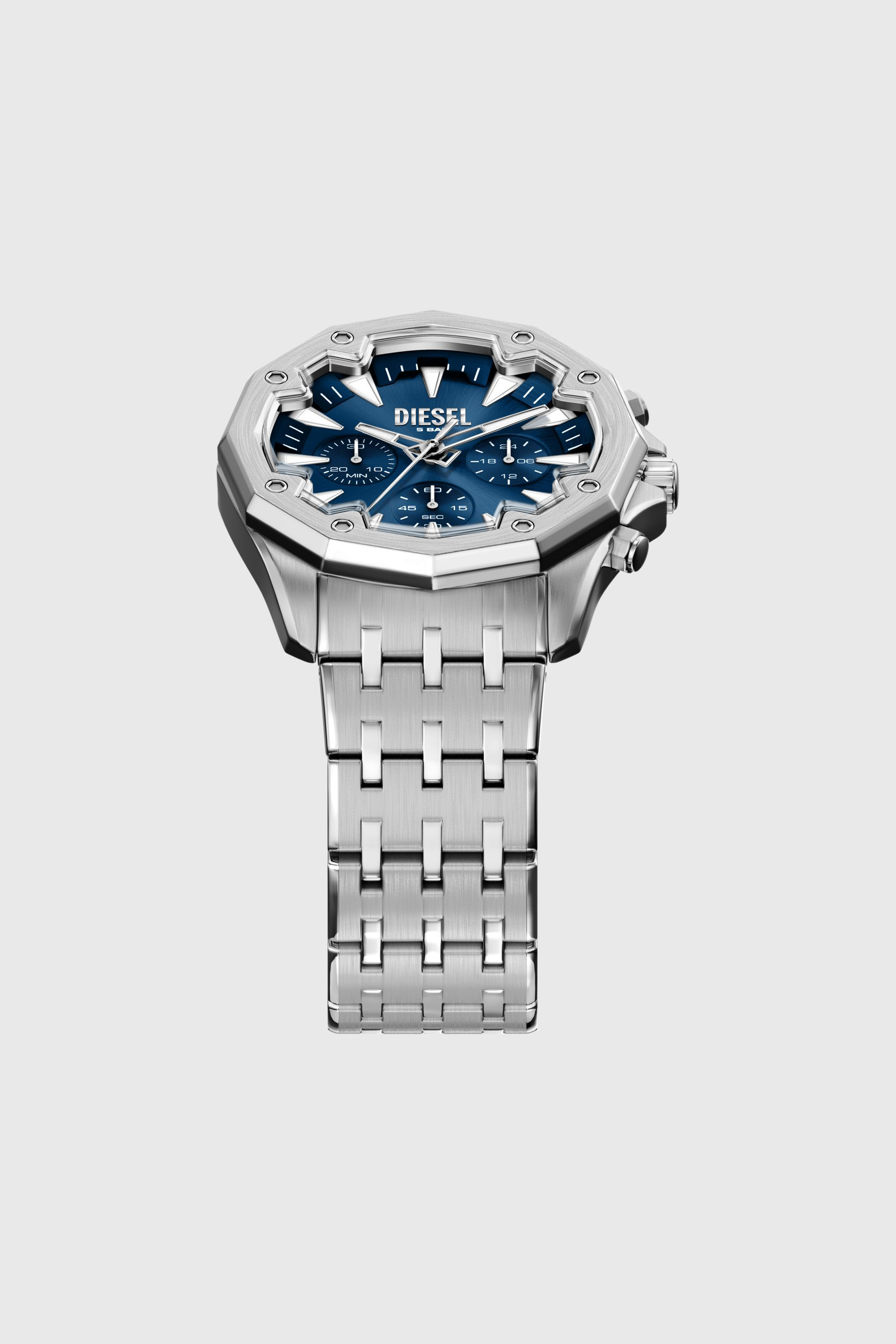 Diesel - DZ4706 WATCH, Reloj Stinger de acero inoxidable Hombre in Plateado - 4