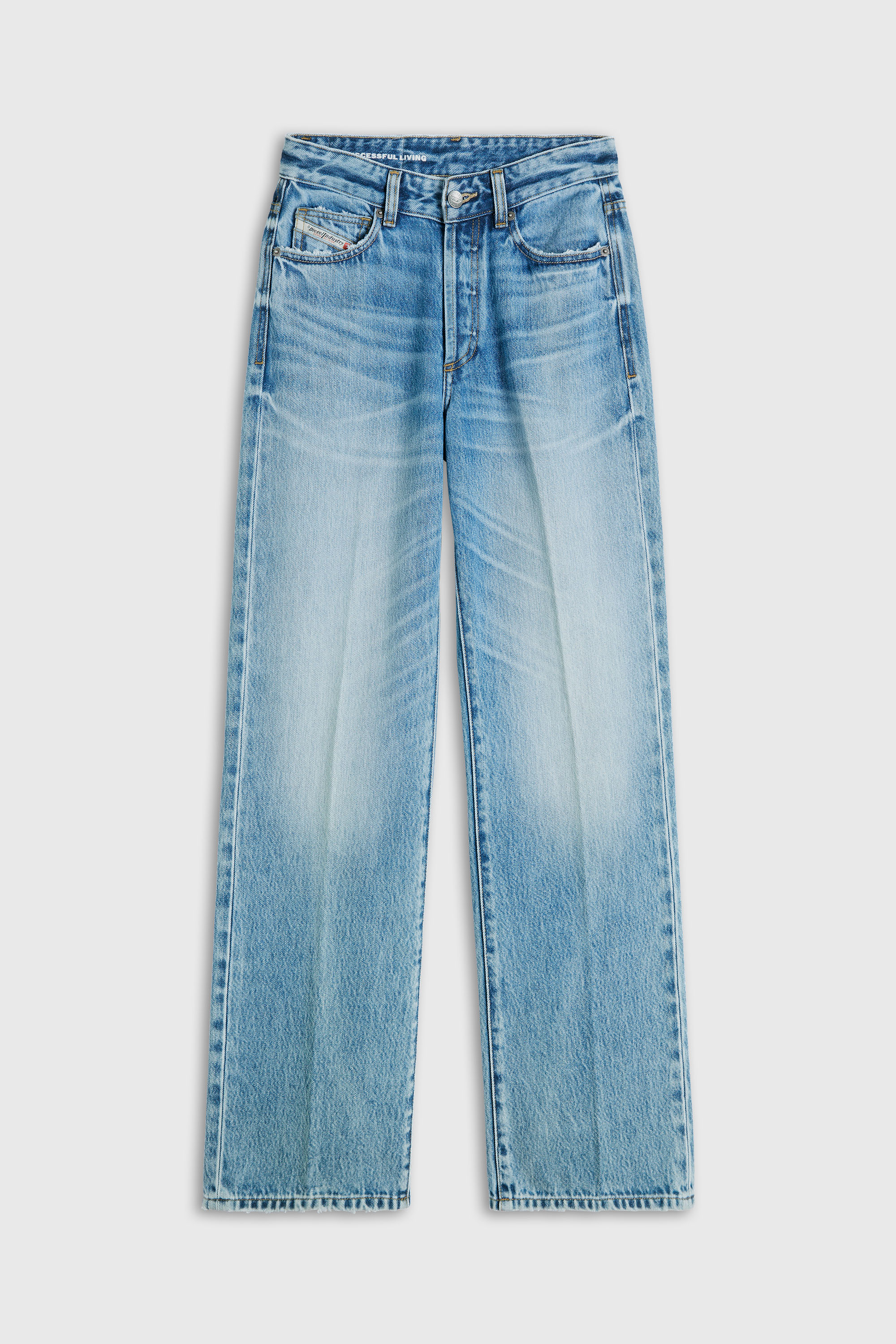 Diesel - Regular Jeans 1971 D-Sent 0DLDF Mujer, Azul Claro - 6