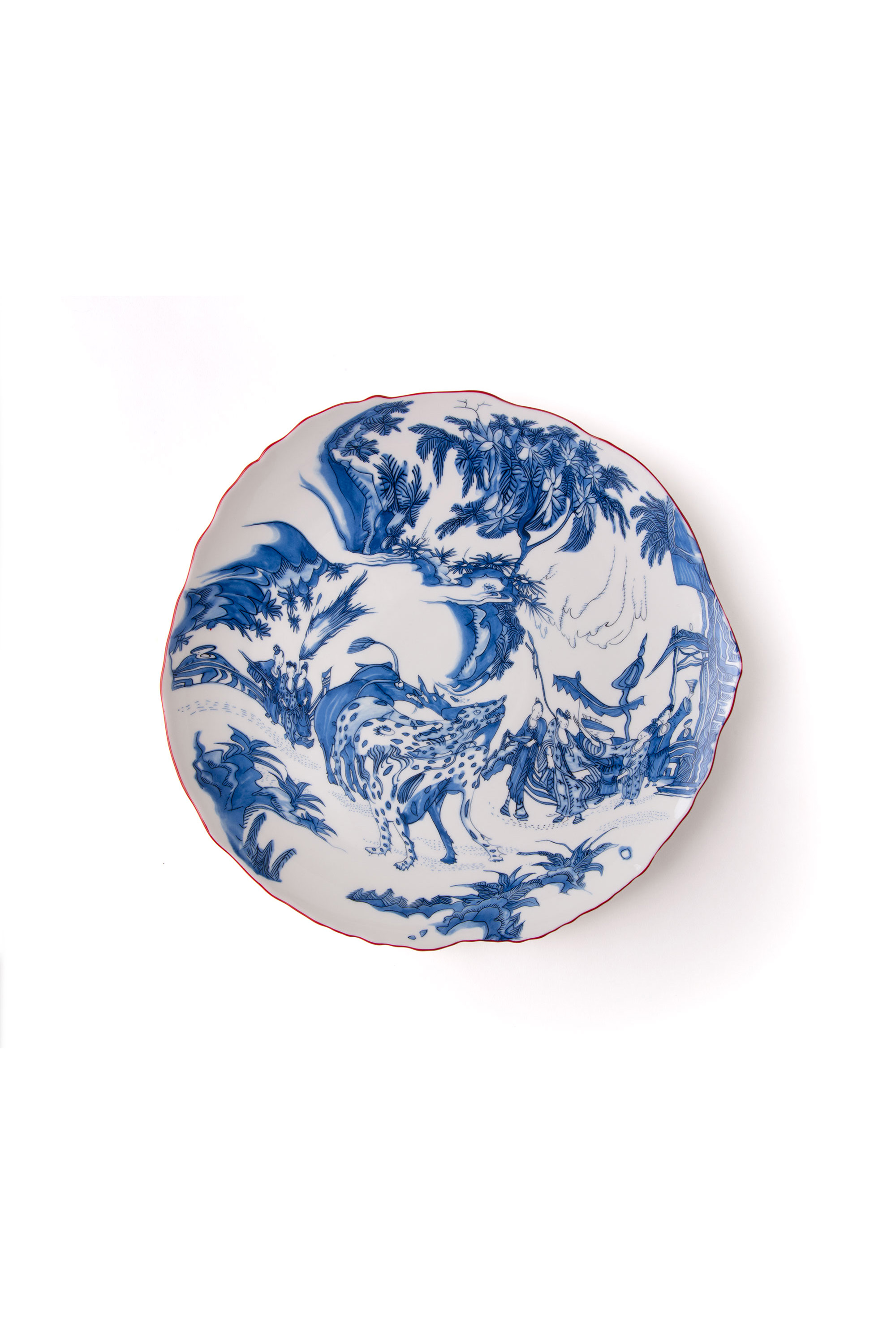 Diesel - 11203 PORCELAIN DINNER PLATE "CLASSIC ON, Plato de porcelana Unisex in Multicolor - 1