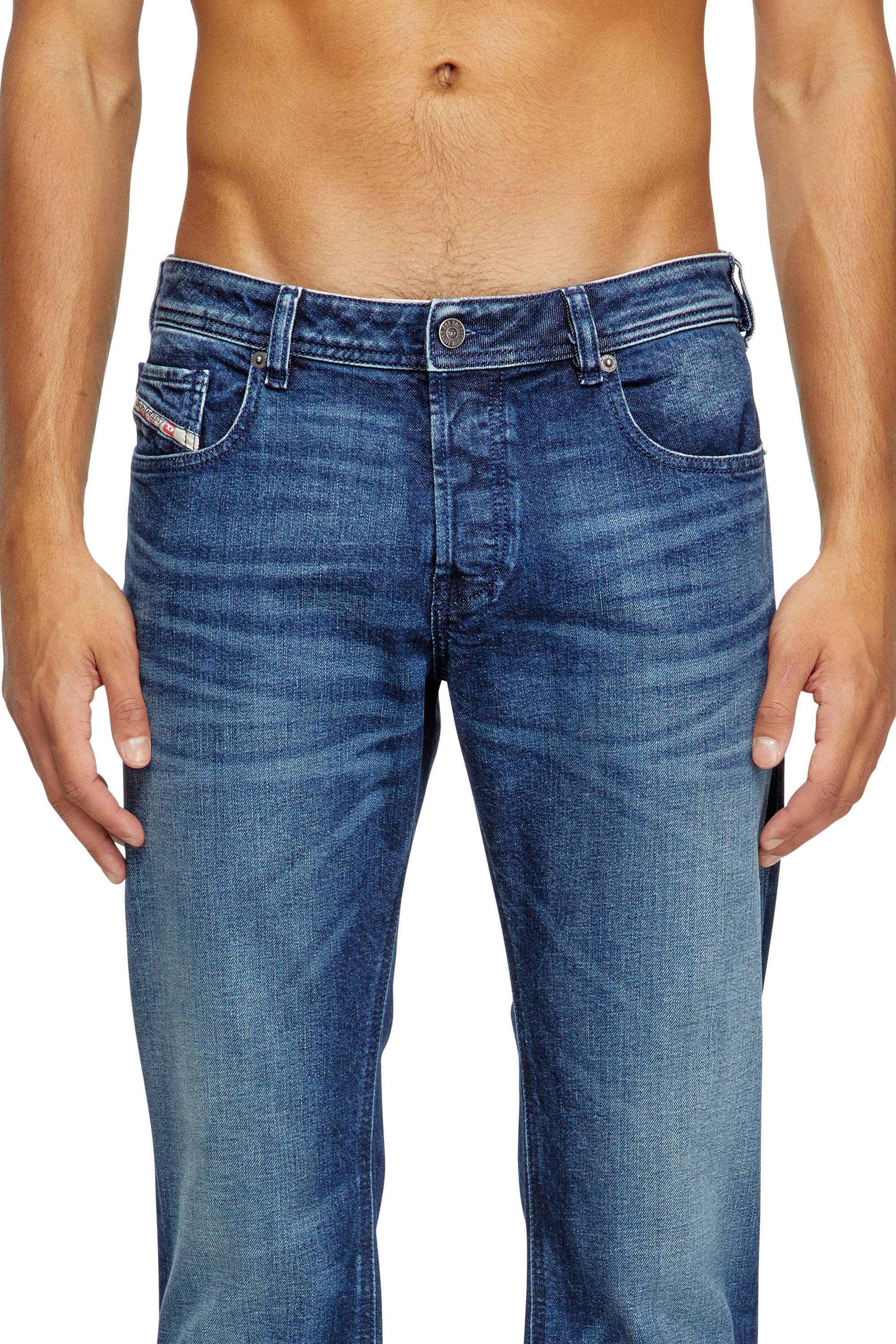 Diesel - Bootcut Jeans 2007 Zatiny 09L51 Hombre, Azul Oscuro - 4