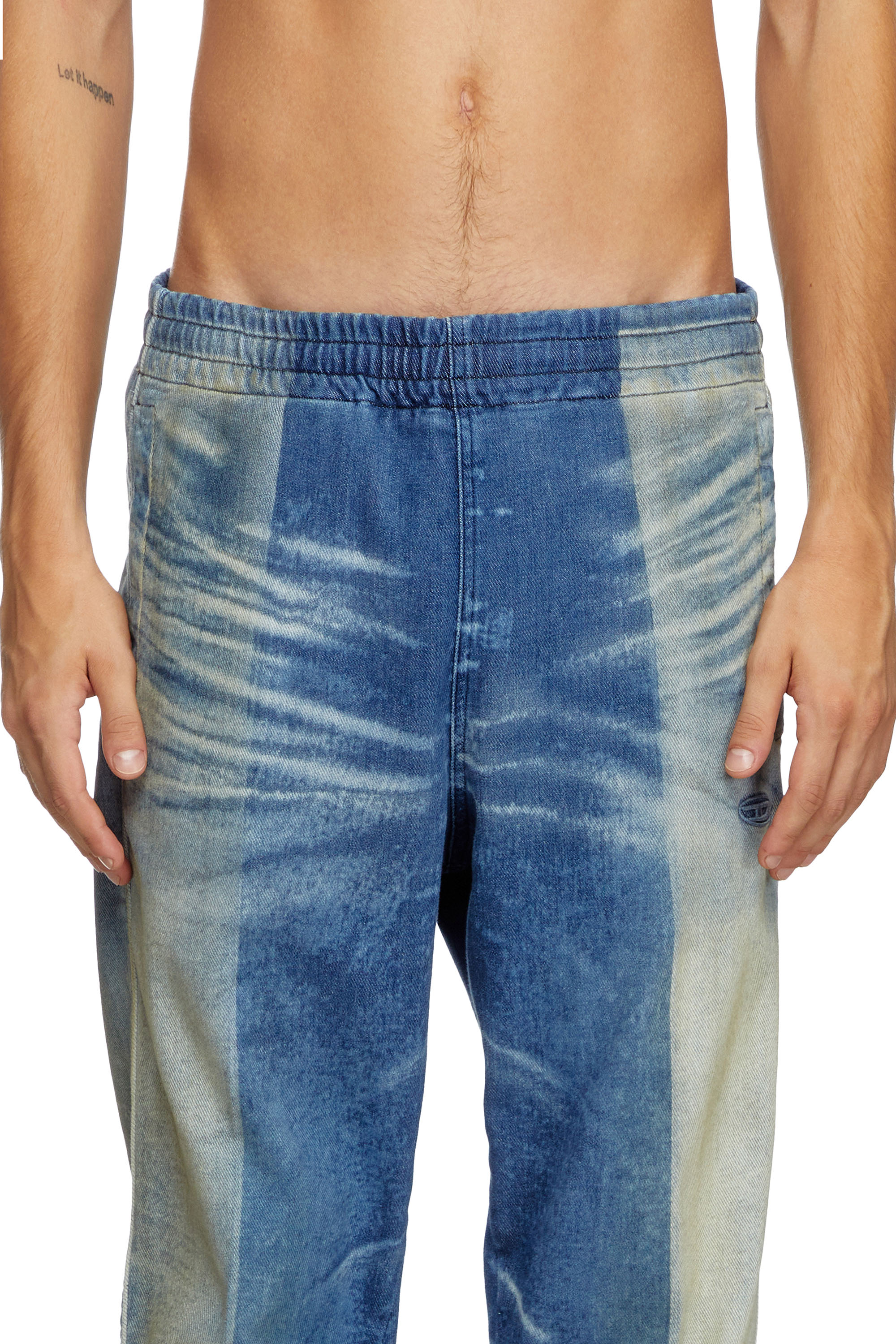 Diesel - Slim D-Larry 09L05 Unisex, Azul medio - 3