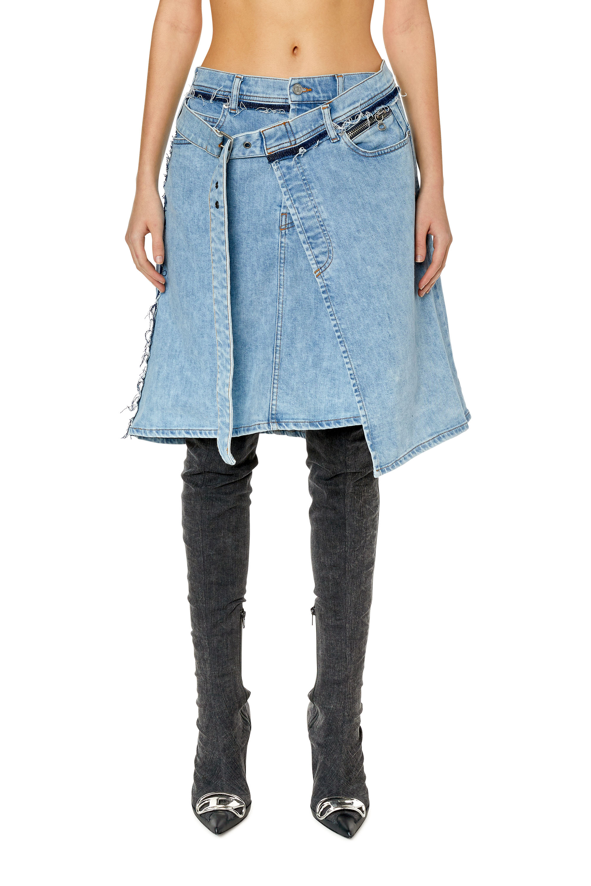 Diesel - DE-PENDENCE-MID, Azul Claro - Image 2