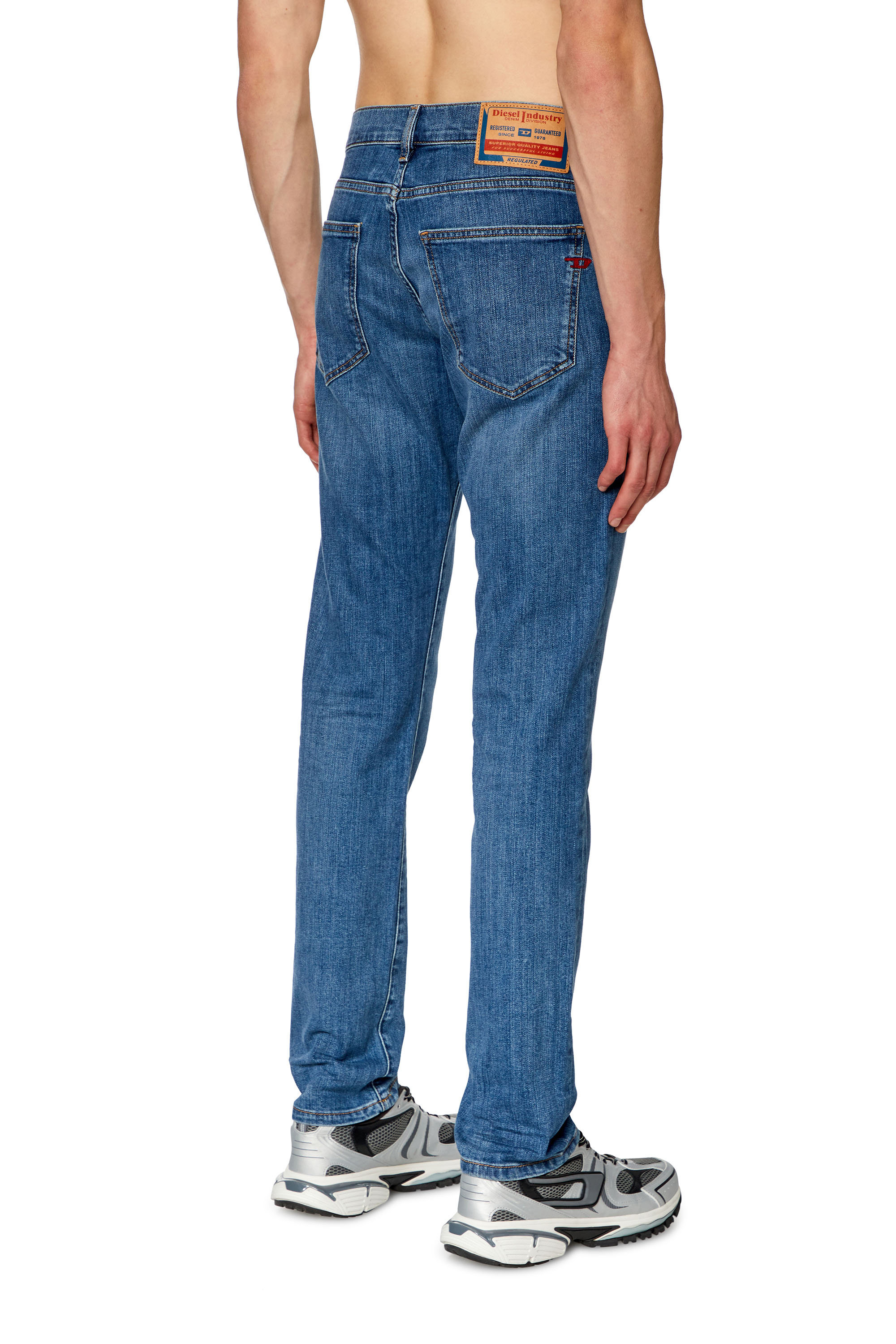 Diesel - Slim Jeans 2019 D-Strukt 0KIAL Hombre, Azul Claro - 3