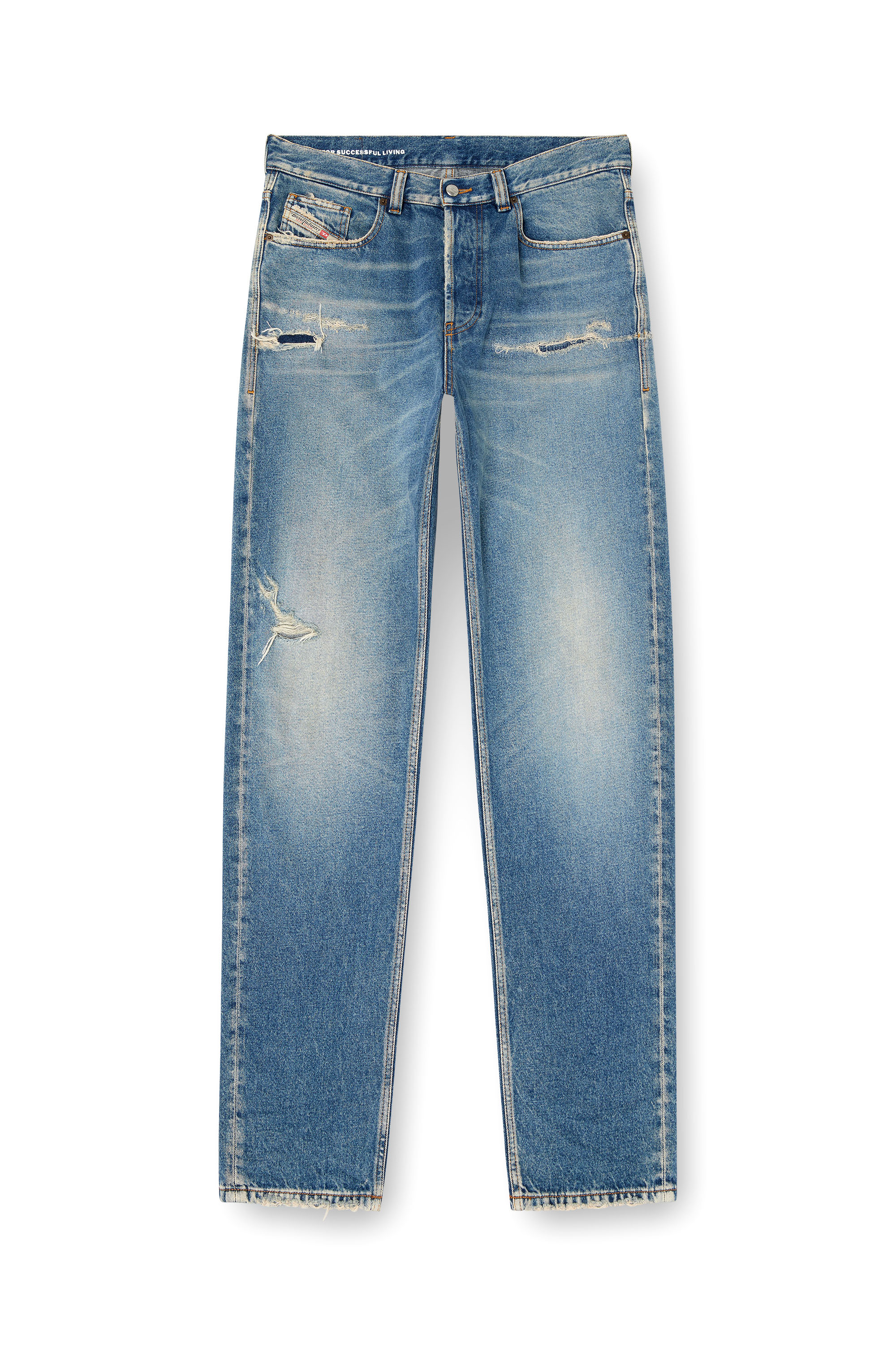 Diesel - Regular Jeans 2010 D-Macs 09L43 Hombre, Azul medio - 3