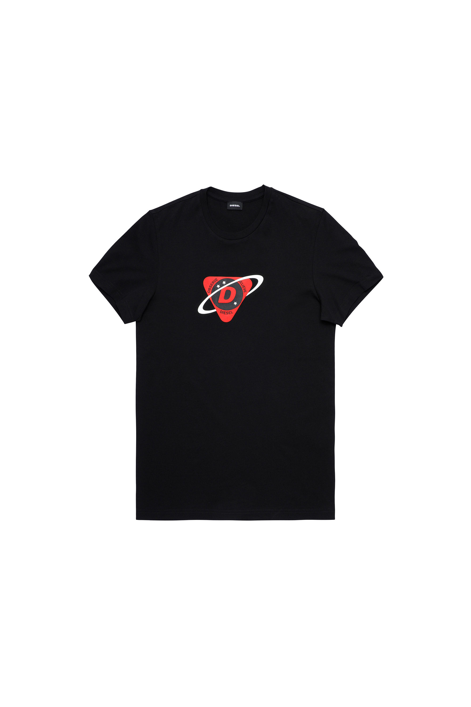 T-DIEGOS-K24, Negro/Rojo - Camisetas