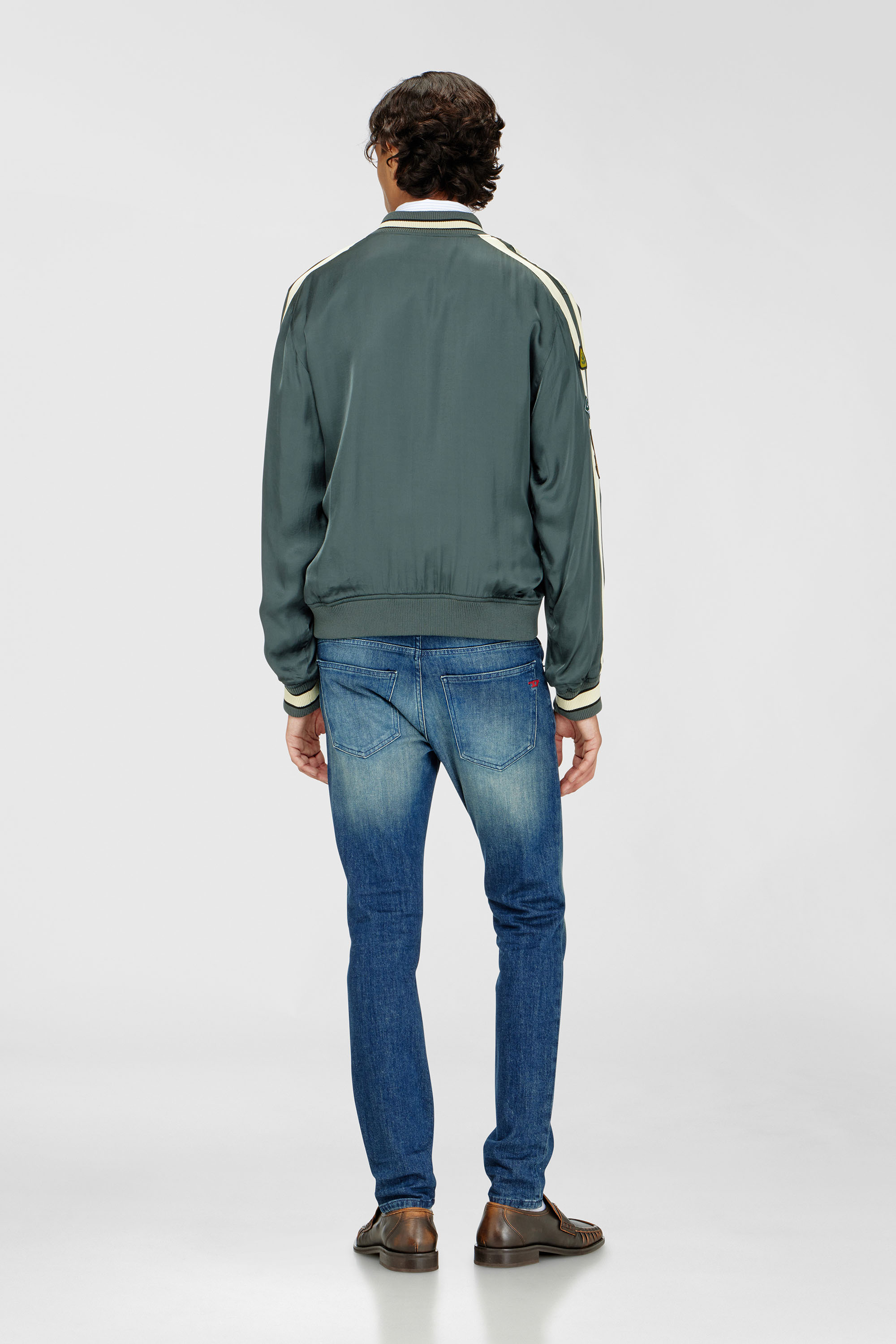Diesel - Slim Jeans 2019 D-Strukt 0KBBR Hombre, Azul Oscuro - 3
