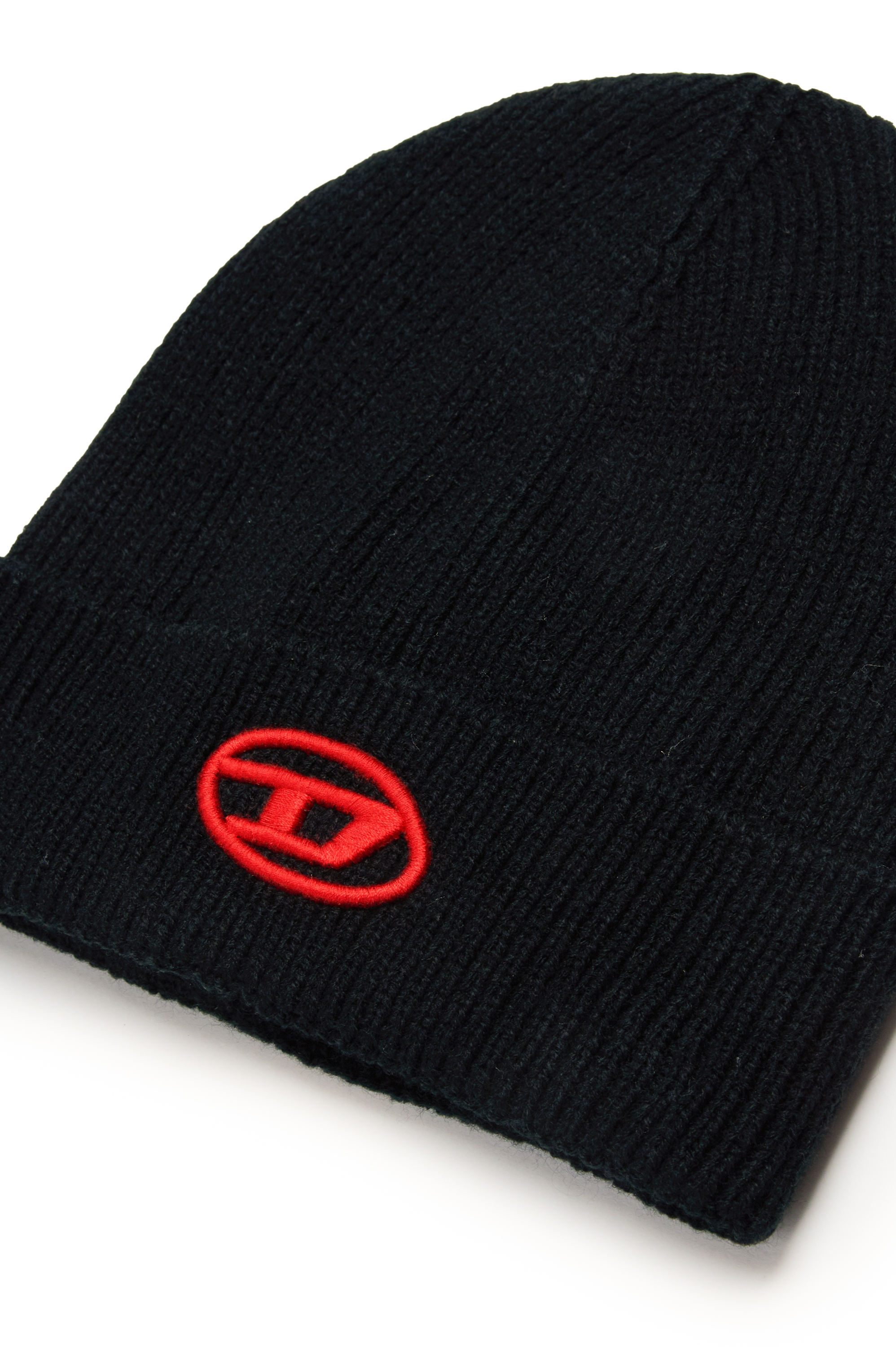 Diesel - FCODERFULLYTX, Gorro con bordado del logotipo Unisex in Negro - 3