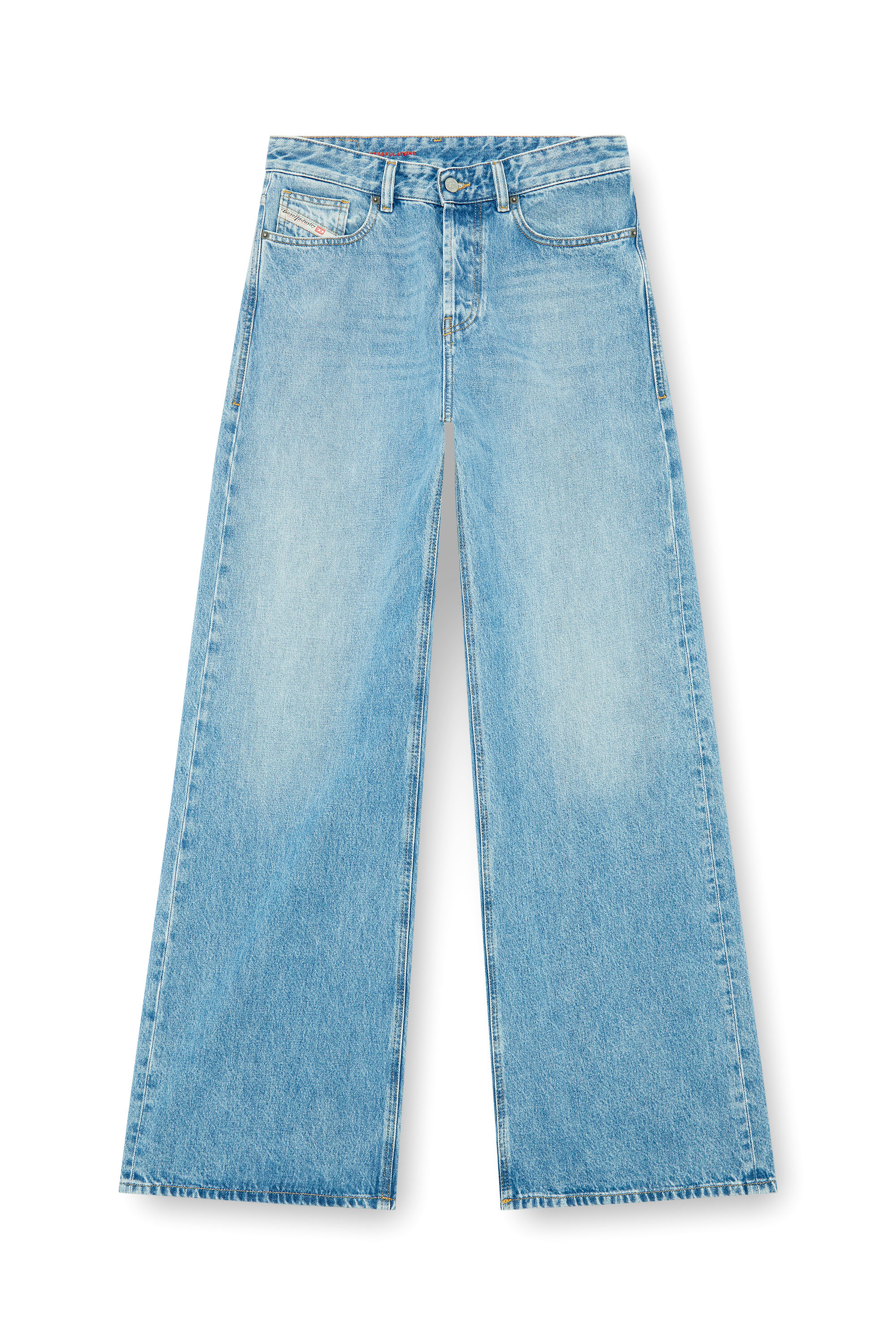 Diesel - Relaxed Jeans 1996 D-Sire 09I29 Unisex, Azul Claro - 3