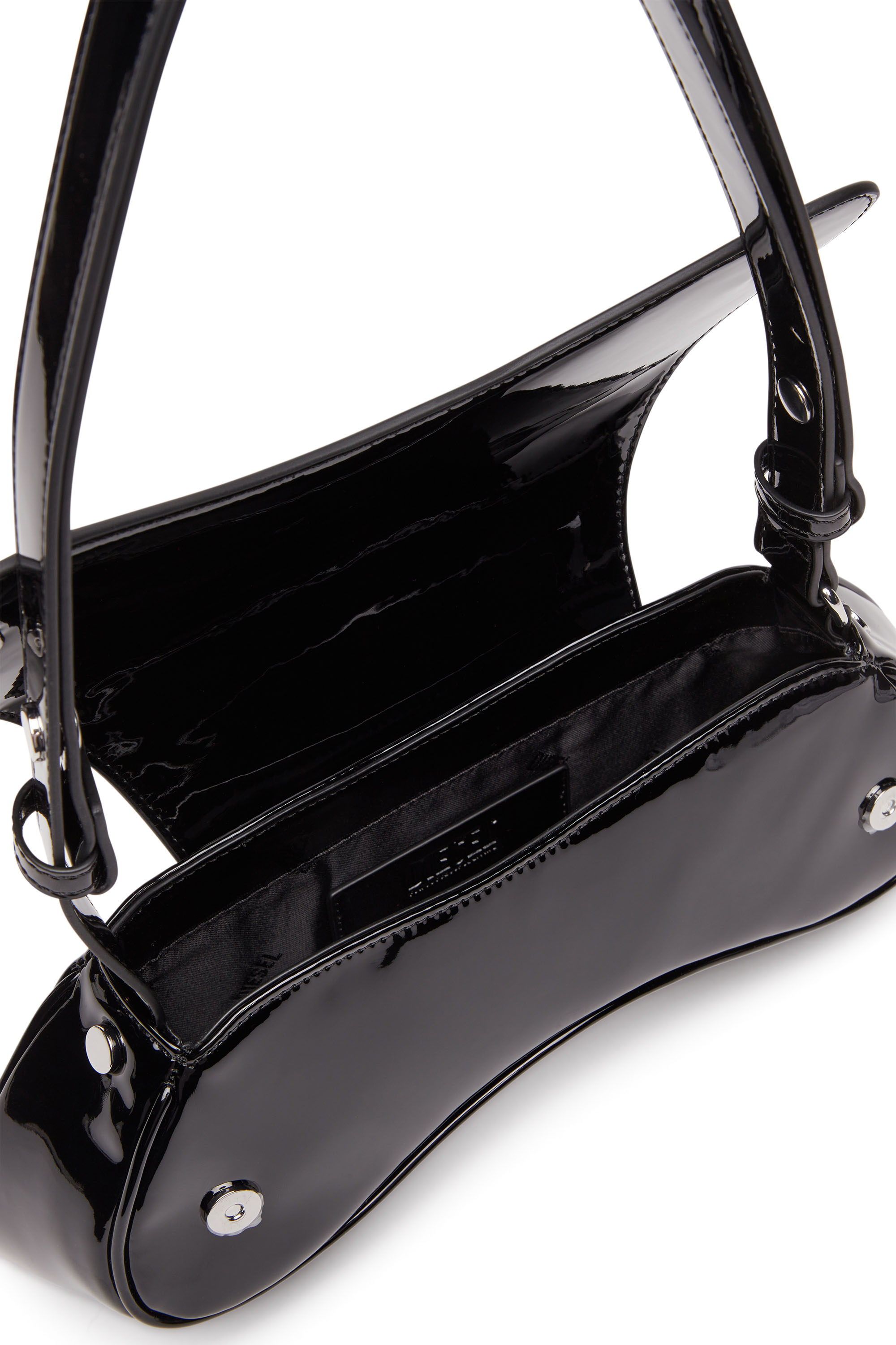 Diesel - PLAY CROSSBODY, Play-Bandolera brillante Mujer in Negro - 3