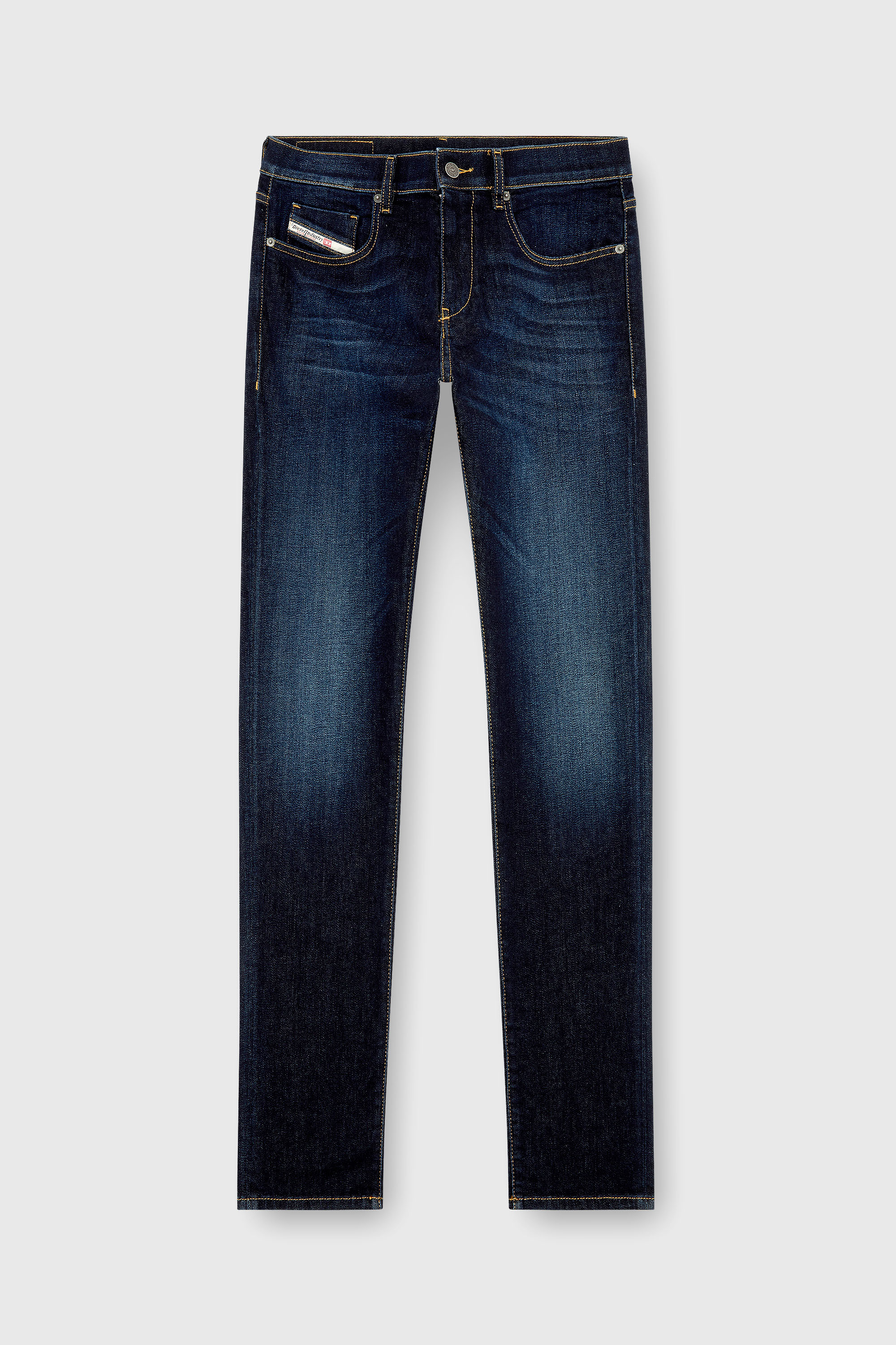 Diesel - Slim Jeans 2019 D-Strukt 009ZS Hombre, Azul Oscuro - 4