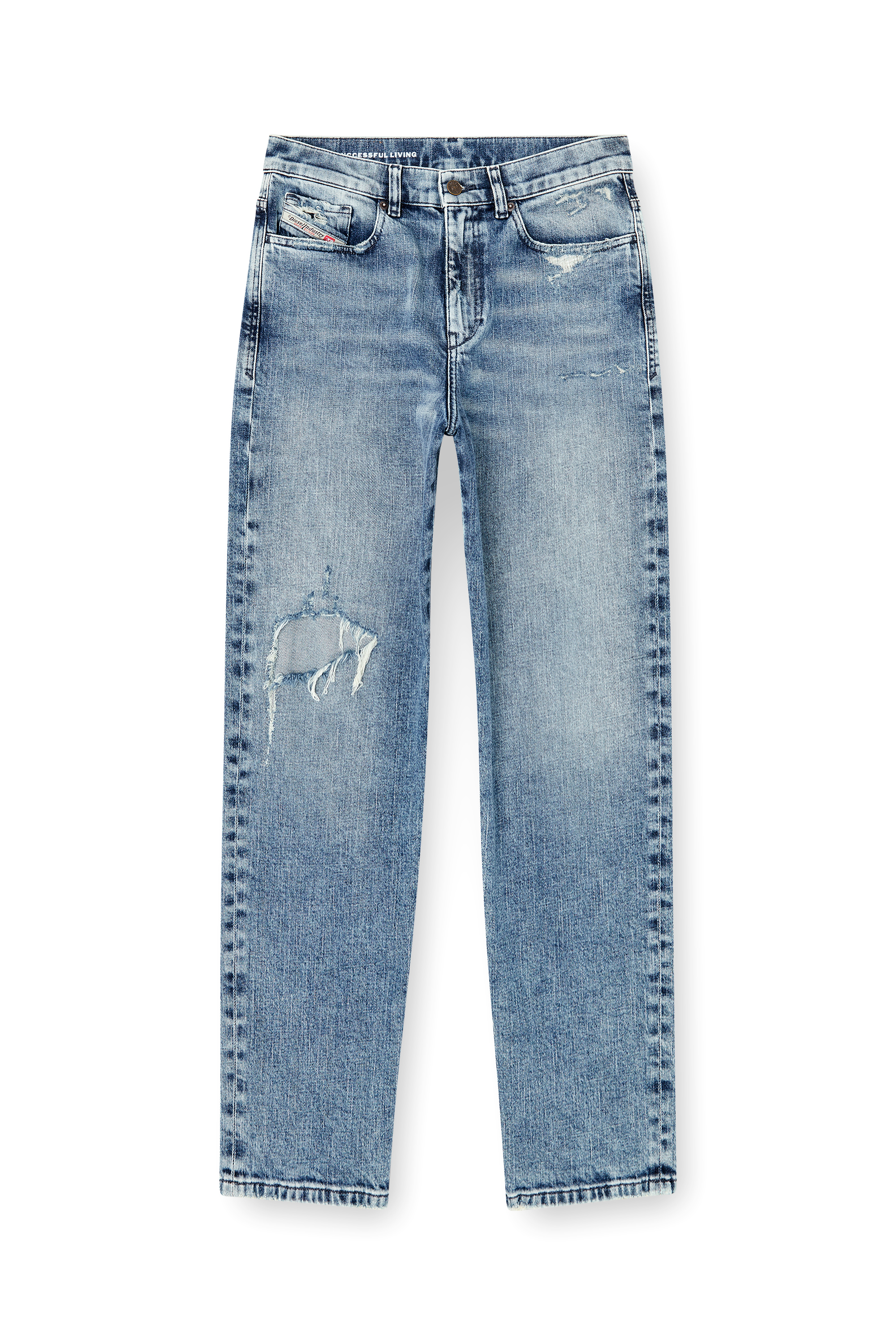 Diesel - Regular Jeans 2016 D-Air 09L34 Mujer, Azul Claro - 3