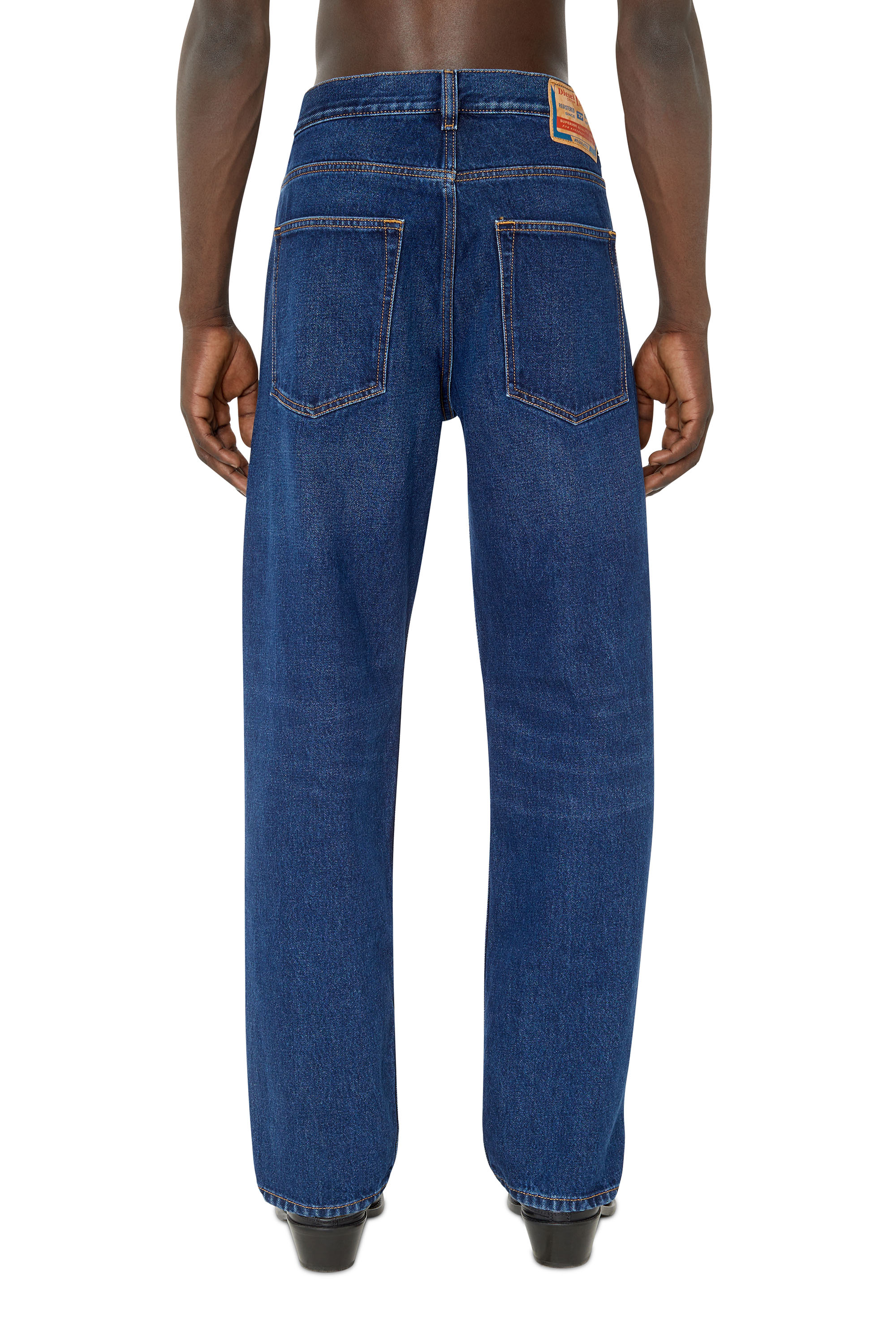 Diesel - 2010 D-Macs 007E6 Straight Jeans, Azul Oscuro - Image 2