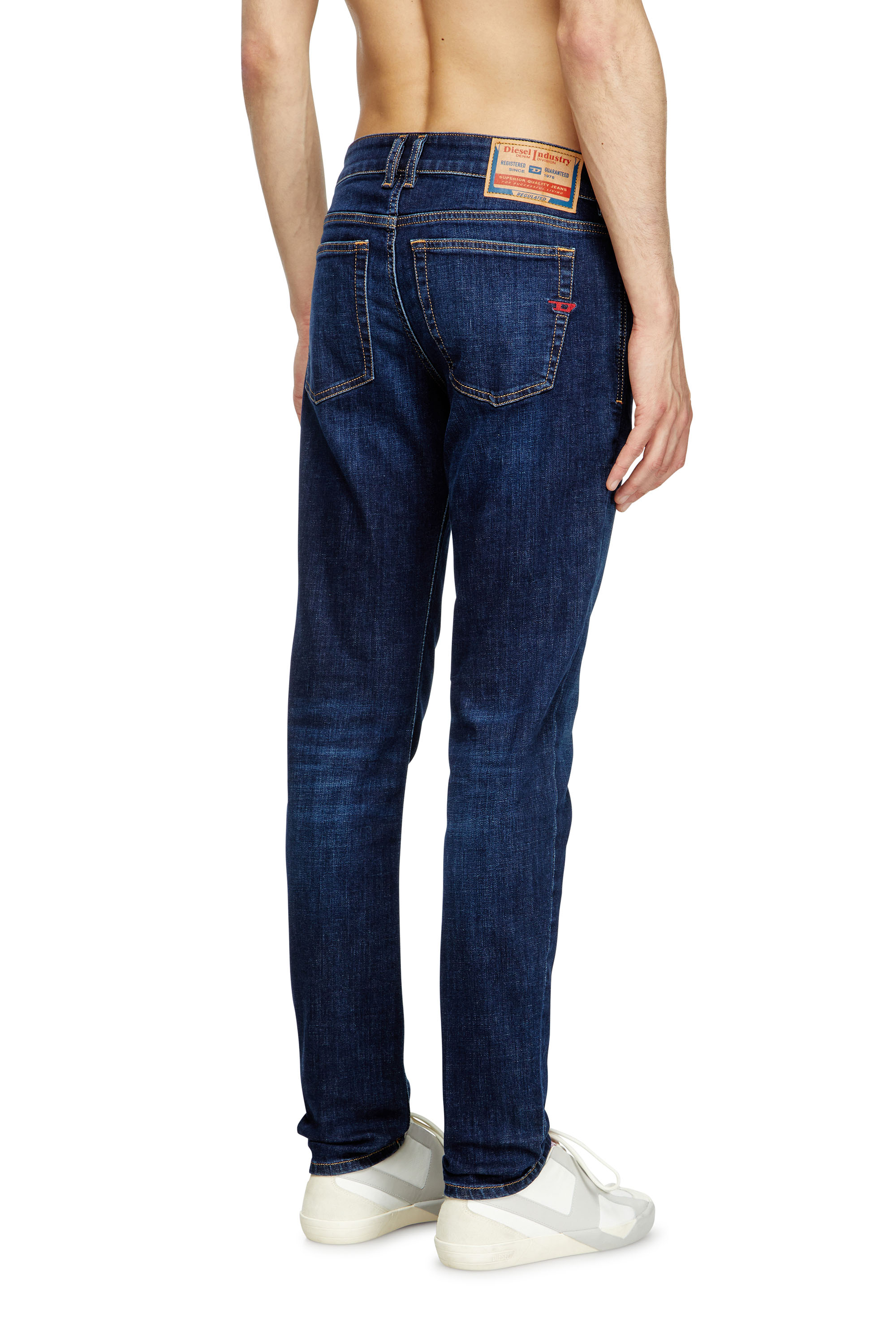 Diesel - Skinny Jeans 1979 Sleenker 09J17 Hombre, Azul Oscuro - 4