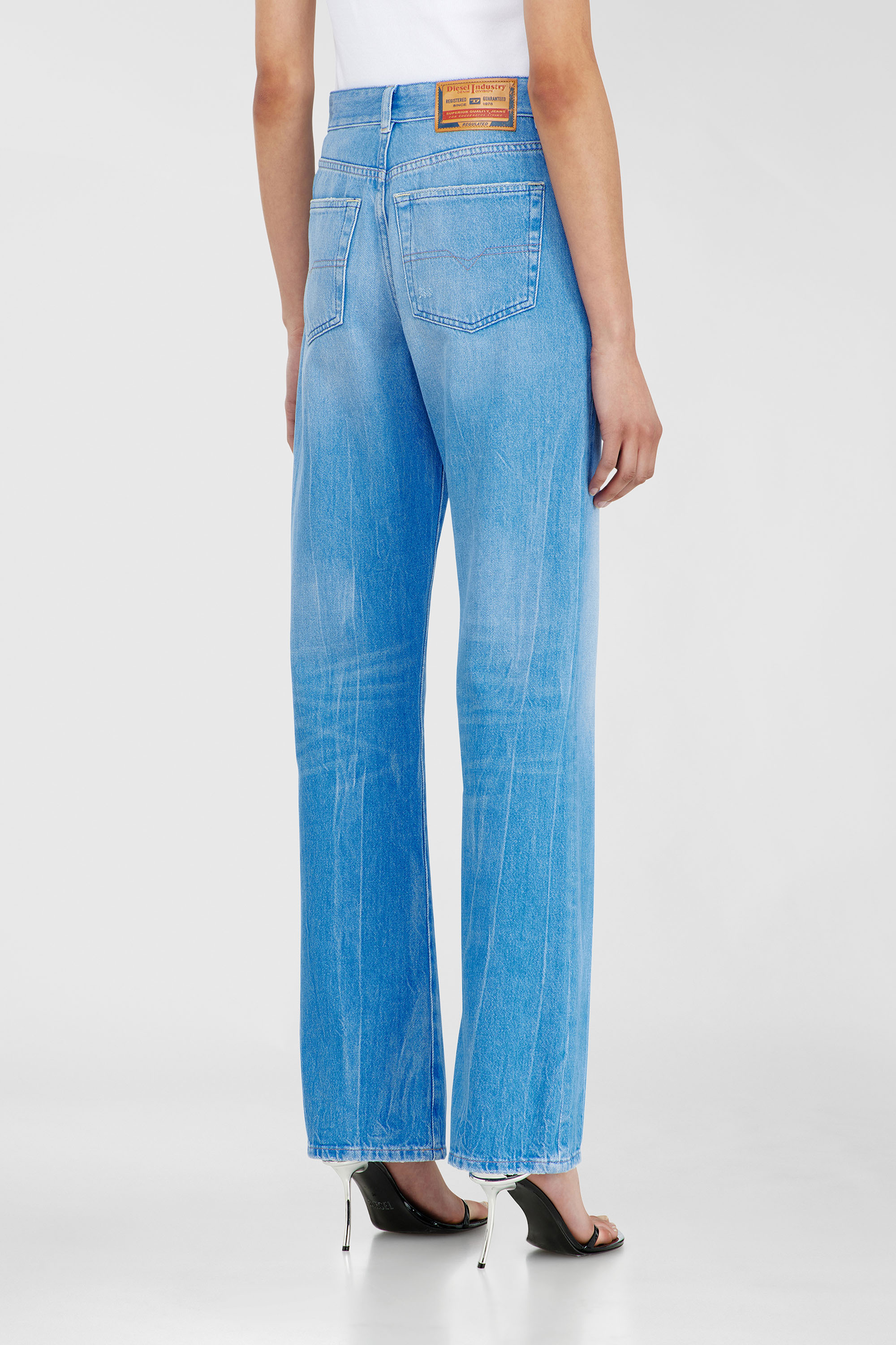 Diesel - Regular Jeans 1971 D-Sent 09P88 Mujer, Azul Claro - 5
