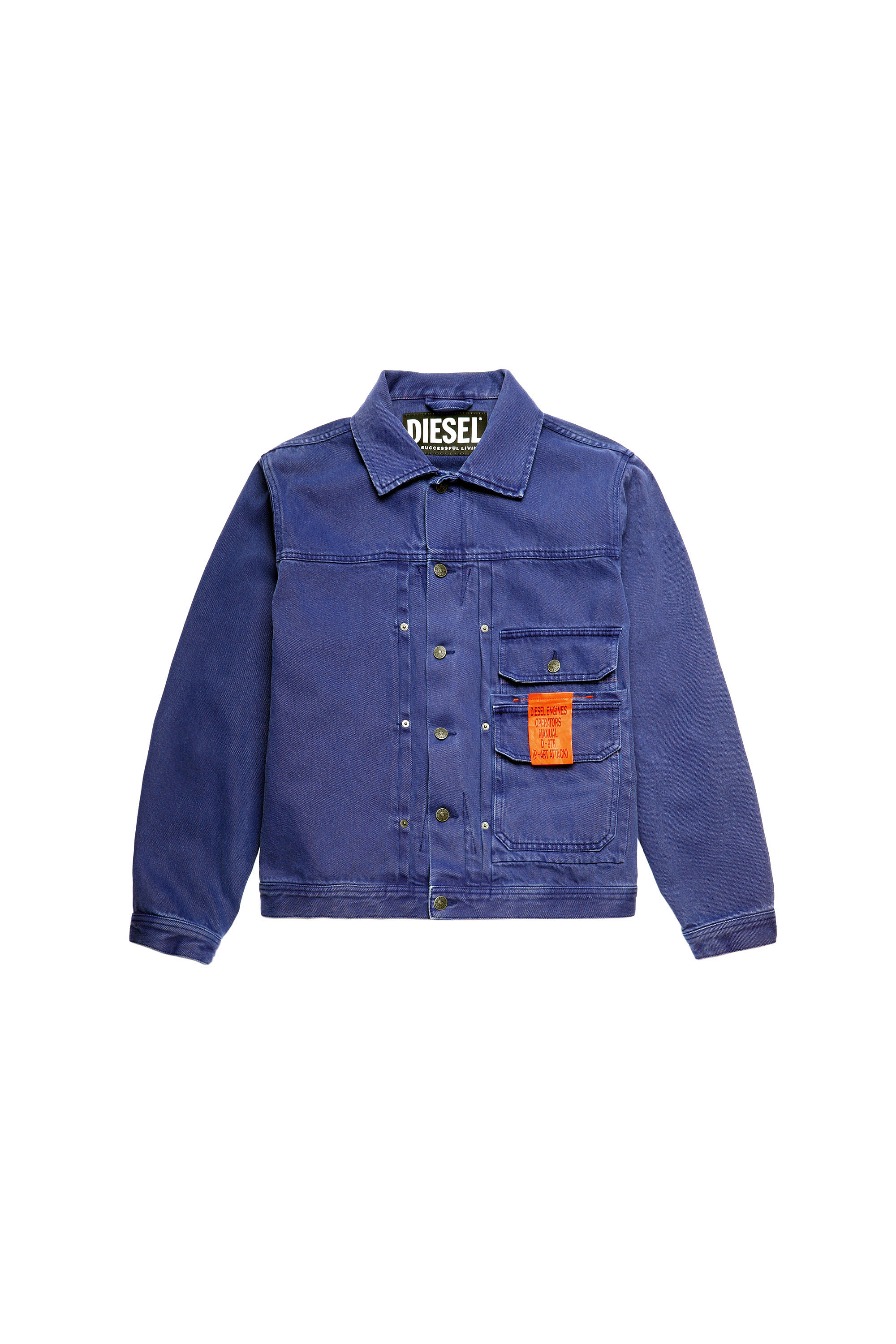 D-SFERA-SP, Azul - Chaquetas de denim
