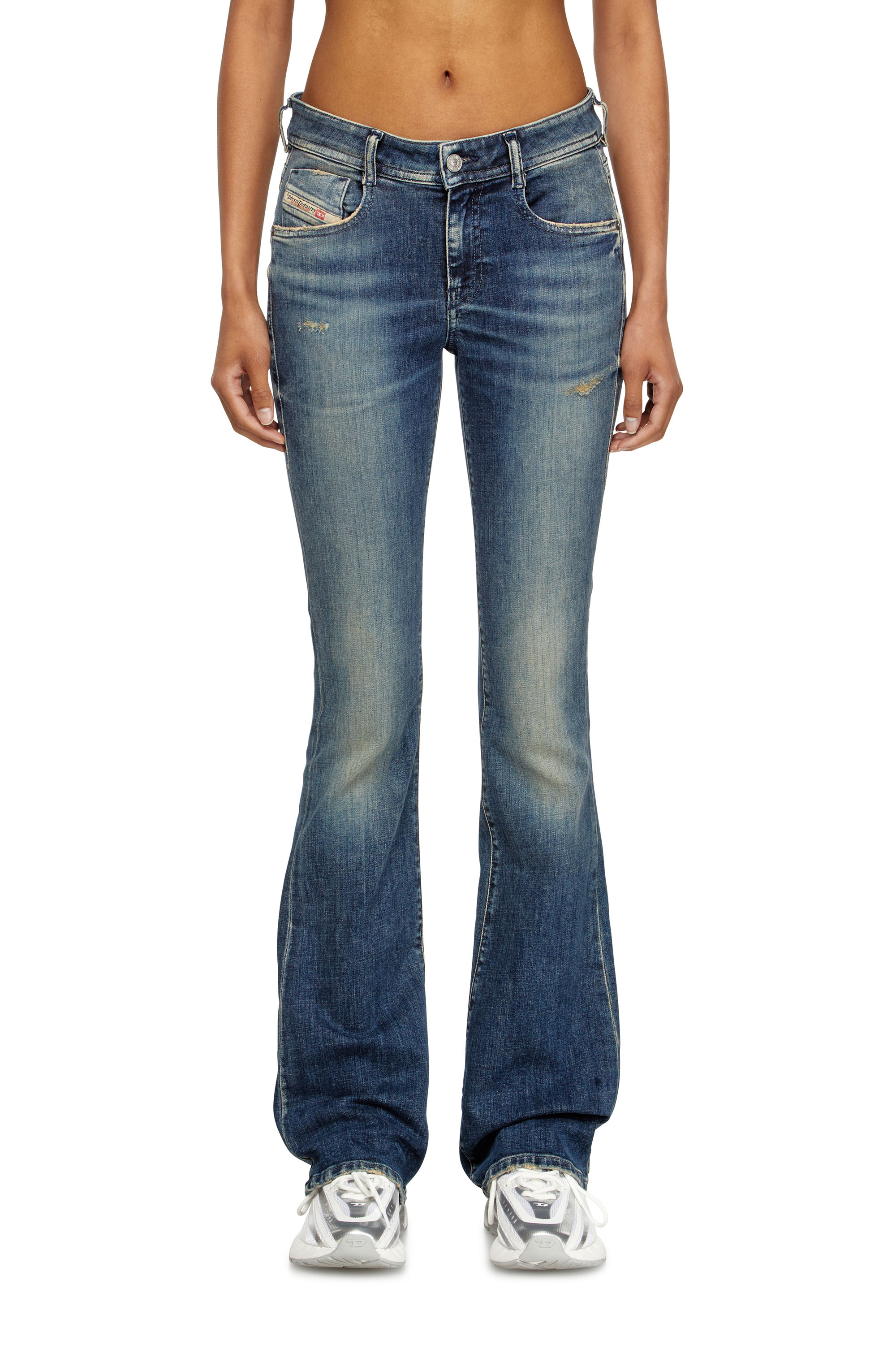 Diesel - Bootcut Jeans 1969 D-Ebbey 09L96 Mujer, Azul Oscuro - 2
